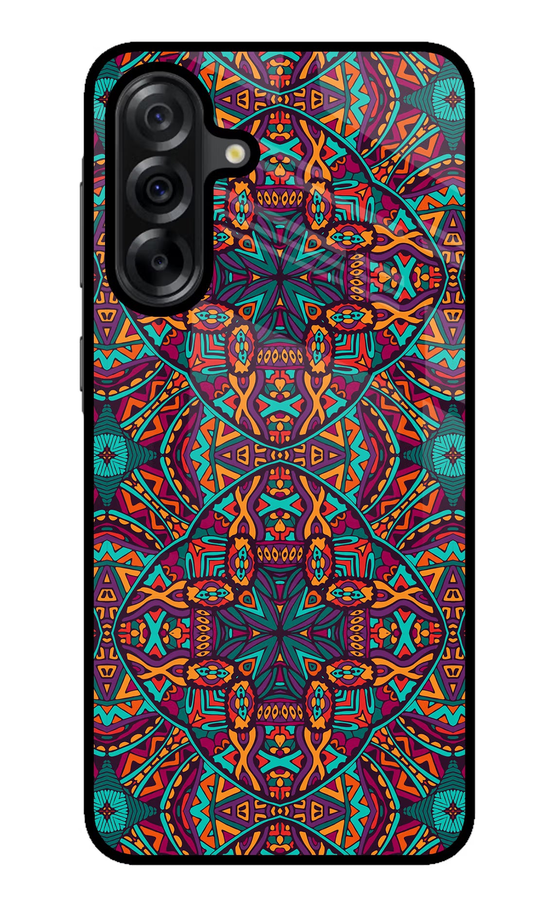 Colour Mandala Samsung A36 5G Glass Case - Colour Mandala Samsung A36 5G Glass Case Colour Mandala Samsung A36 5G Glass Case