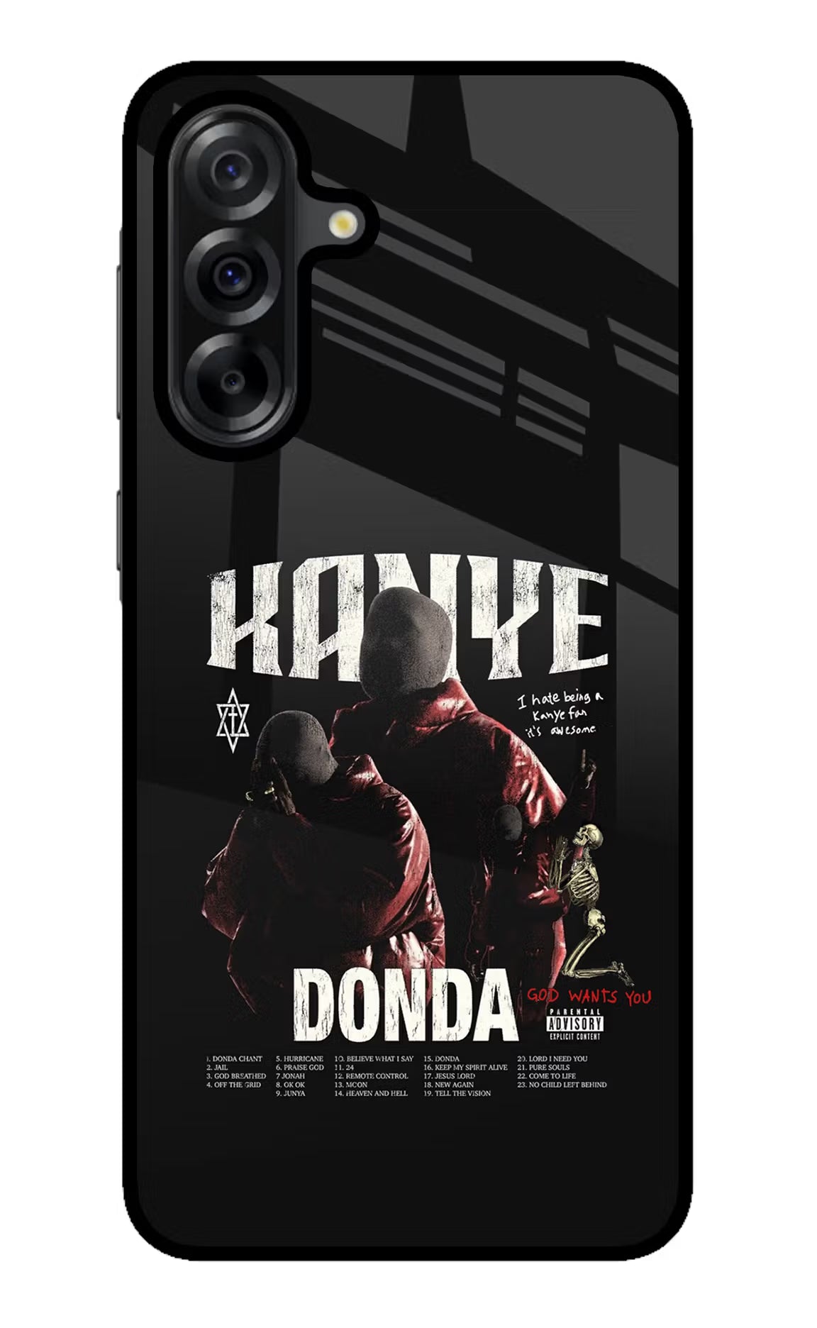Donda Kanye West Samsung A36 5G Glass Case - Donda Kanye West Samsung A36 5G Glass Case Donda Kanye West Samsung A36 5G Glass Case