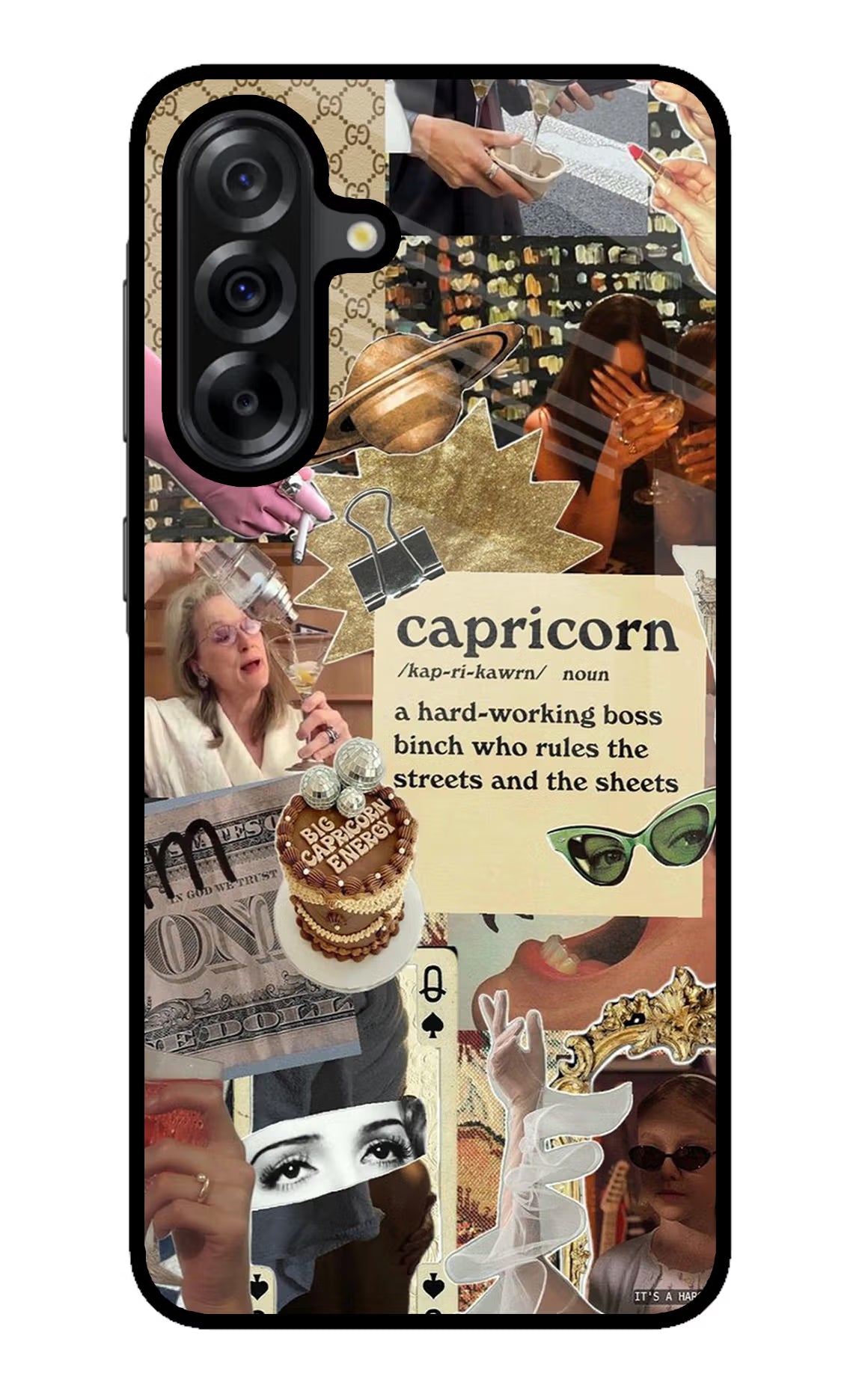 Capricorn Zodiac Samsung A36 5G Glass Case - Capricorn Zodiac Samsung A36 5G Glass Case Capricorn Zodiac Samsung A36 5G Glass Case