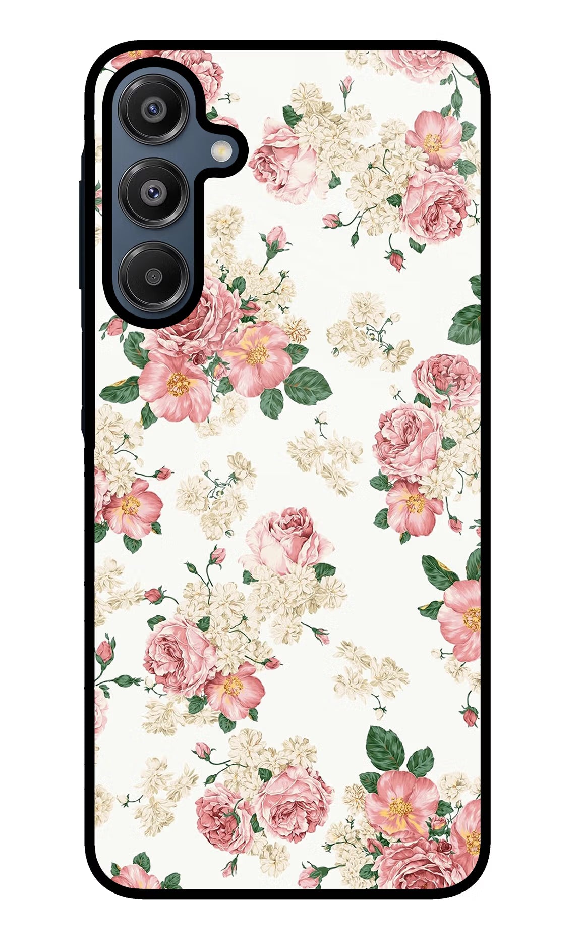 Flowers Samsung A16 5G Glass Case - Flowers Samsung A16 5G Glass Case Flowers Samsung A16 5G Glass Case