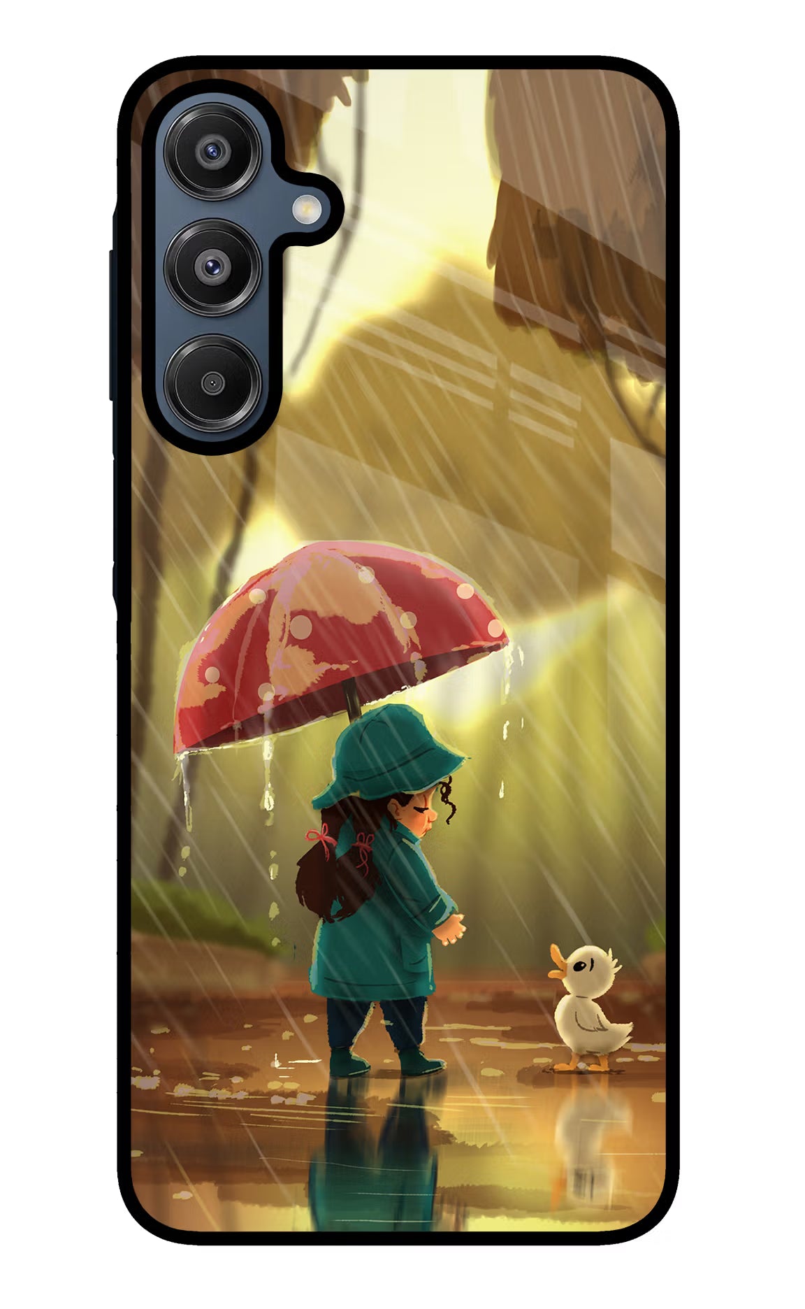 Rainy Day Samsung A16 5G Glass Case - Rainy Day Samsung A16 5G Glass Case Rainy Day Samsung A16 5G Glass Case