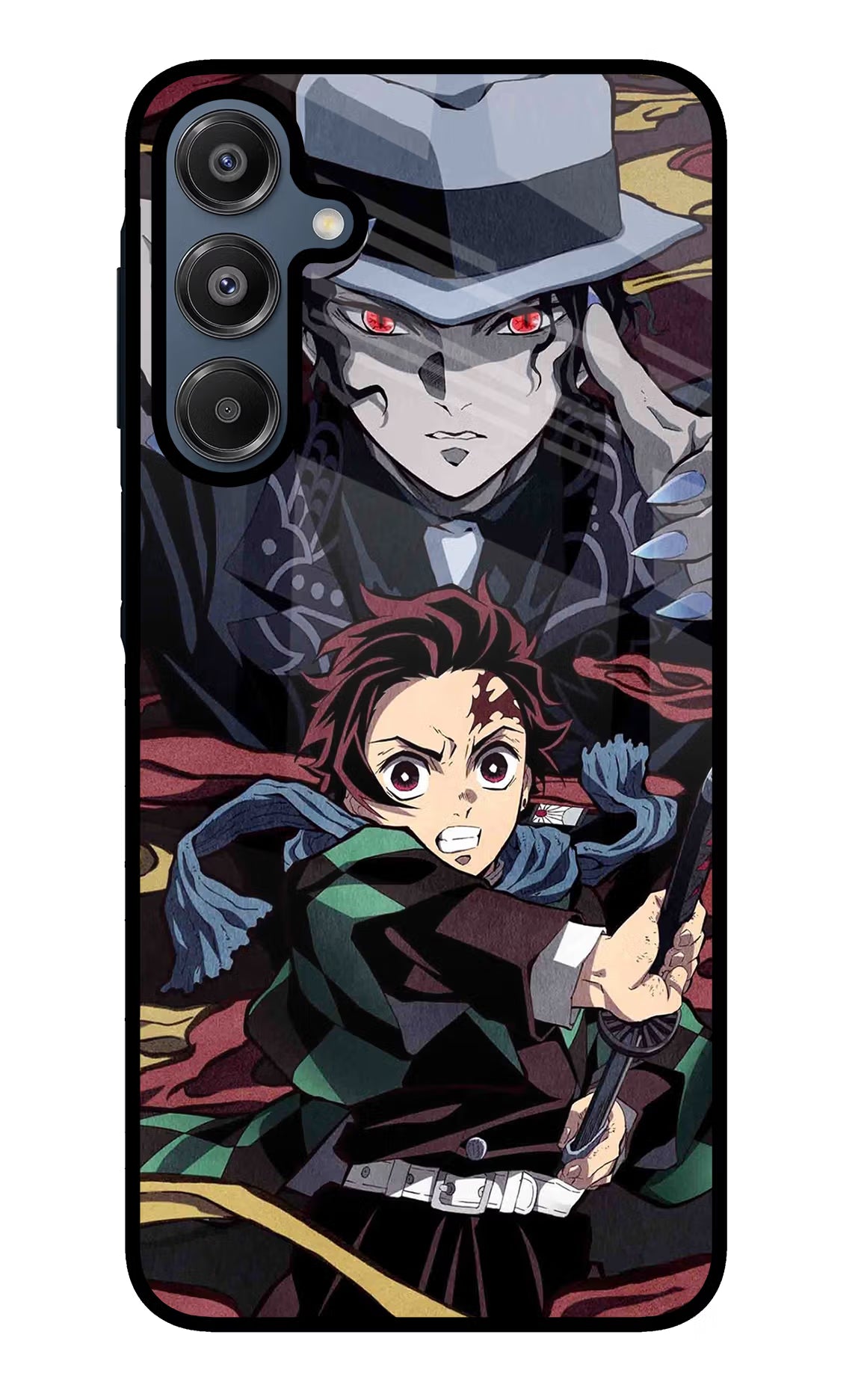 Demon Slayer Samsung A16 5G Glass Case - Demon Slayer Samsung A16 5G Glass Case Demon Slayer Samsung A16 5G Glass Case