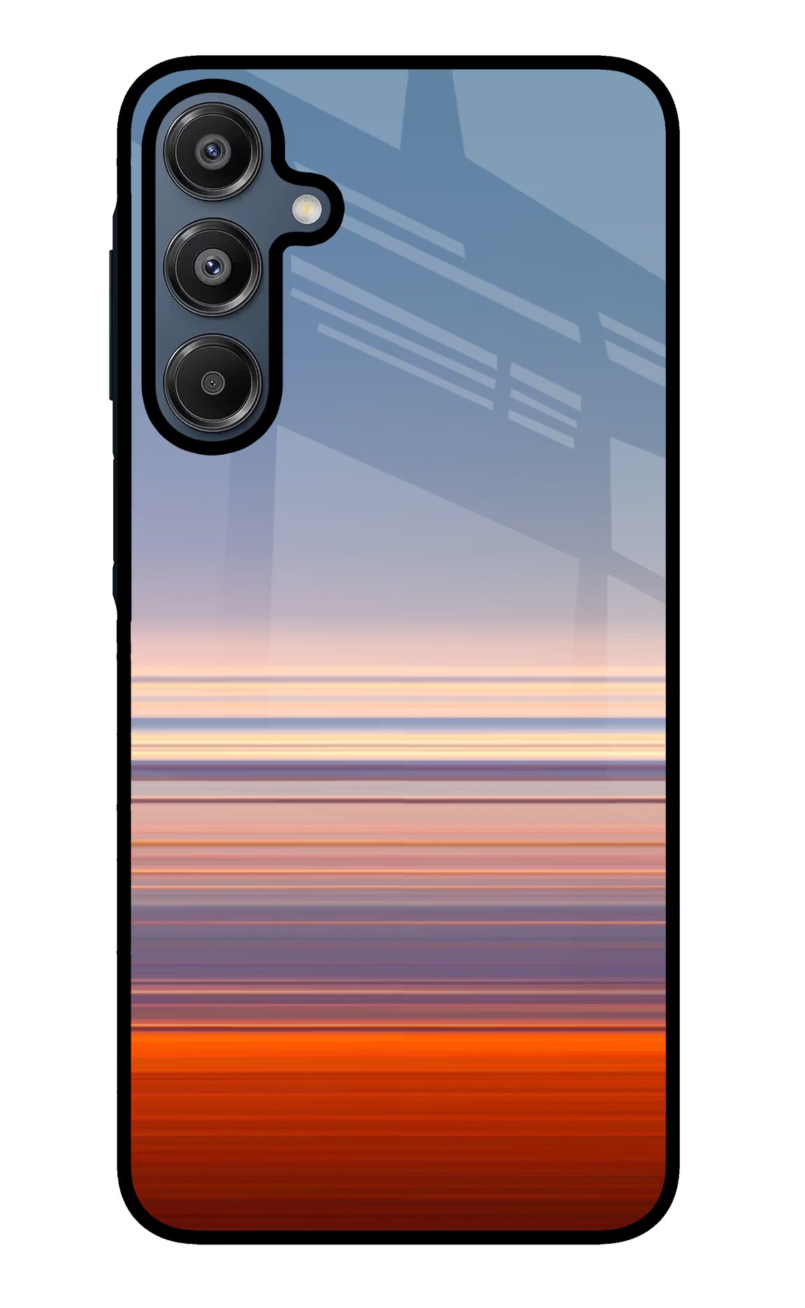 Morning Colors Samsung A16 5G Glass Case Back Cover by Casekaro