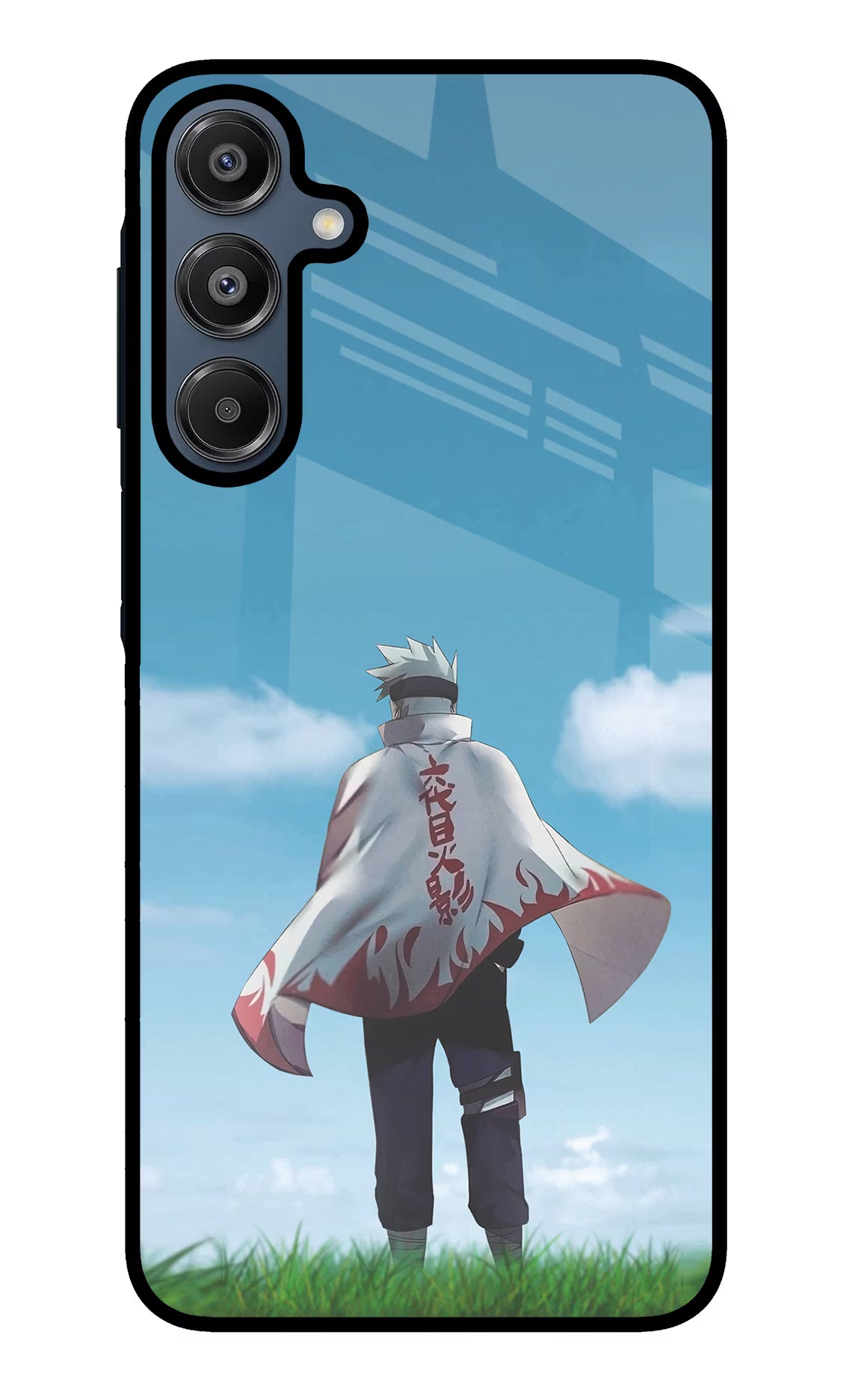 Kakashi Samsung A16 5G Glass Case Back Cover by Casekaro