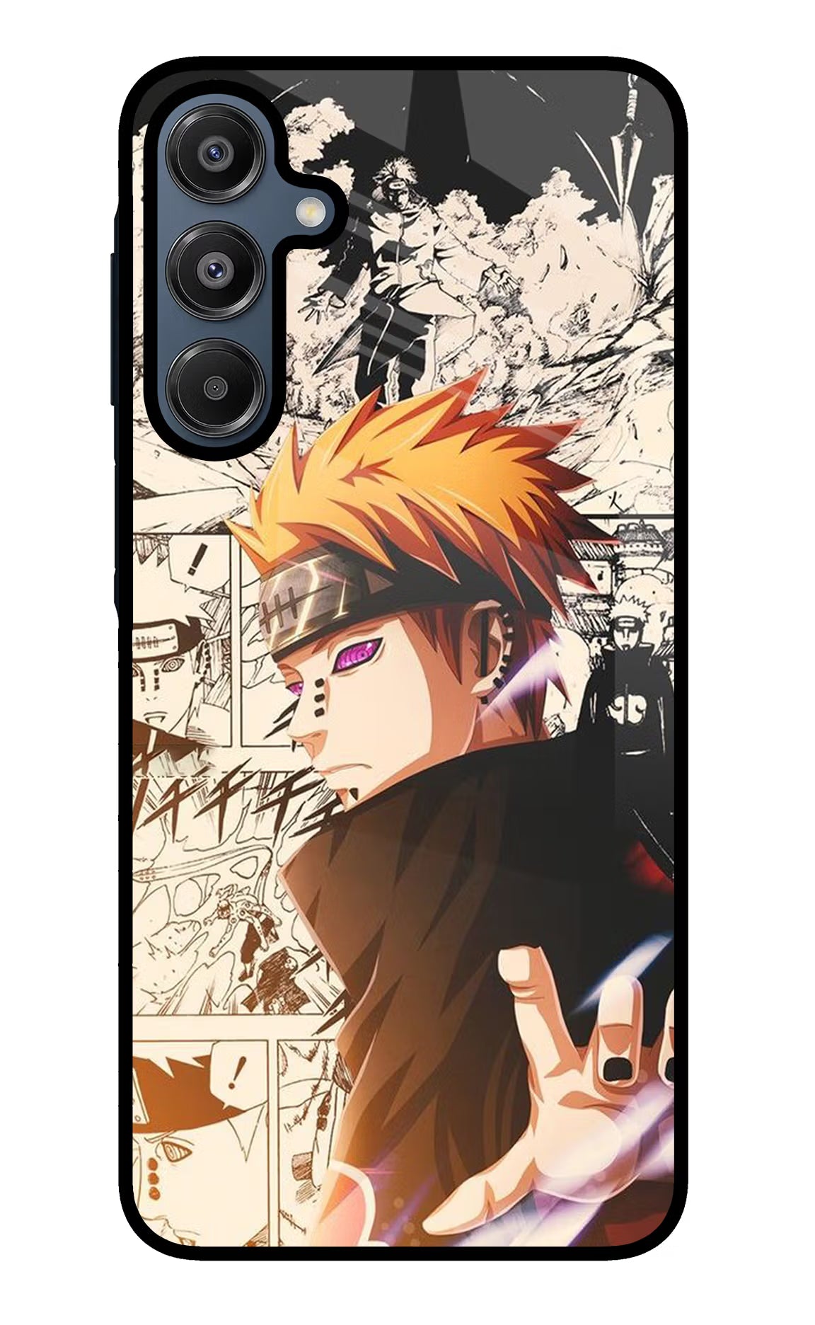 Pain Anime Samsung A16 5G Glass Case - Pain Anime Samsung A16 5G Glass Case Pain Anime Samsung A16 5G Glass Case