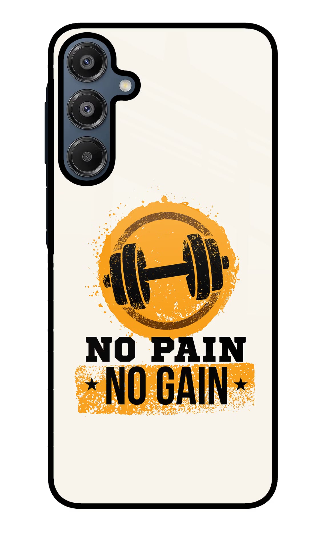 No Pain No Gain Samsung A16 5G Glass Case - No Pain No Gain Samsung A16 5G Glass Case No Pain No Gain Samsung A16 5G Glass Case