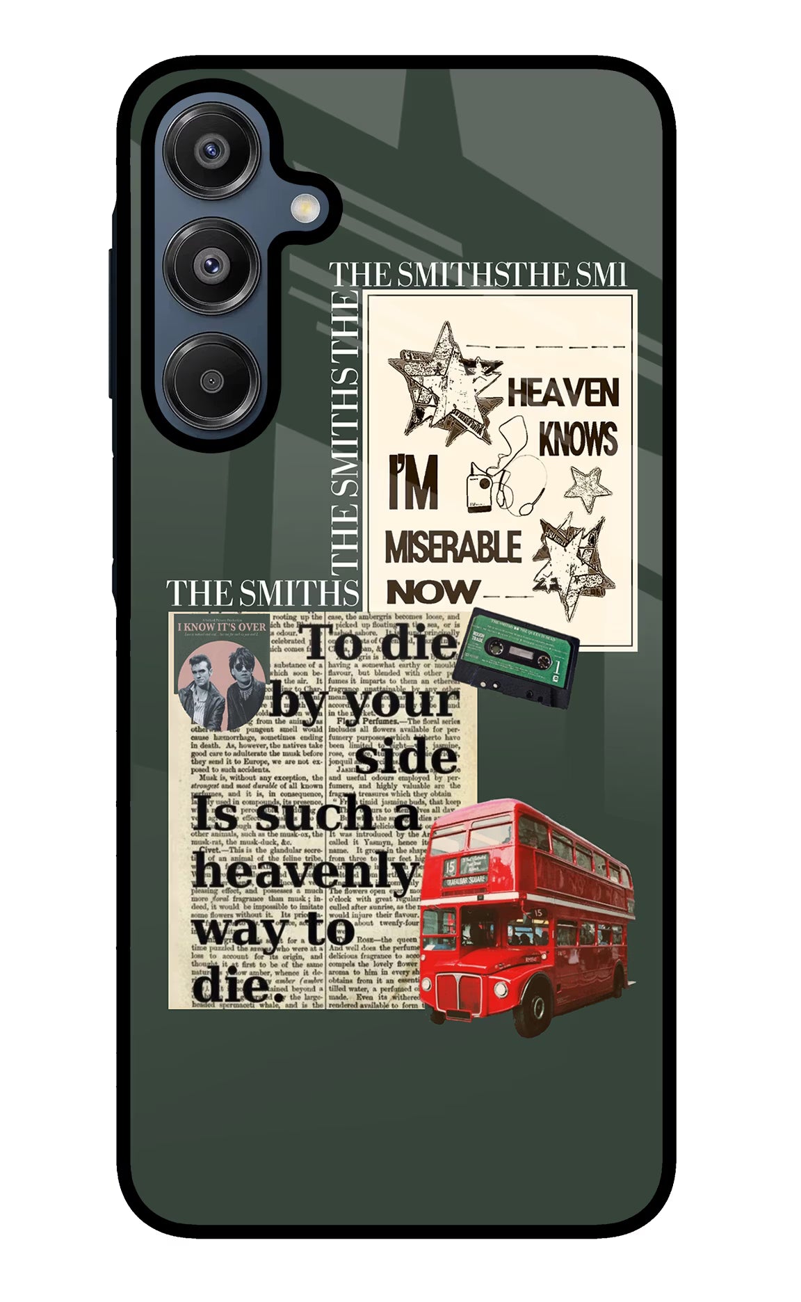 The Smiths Samsung A16 5G Glass Case Back Cover by Casekaro