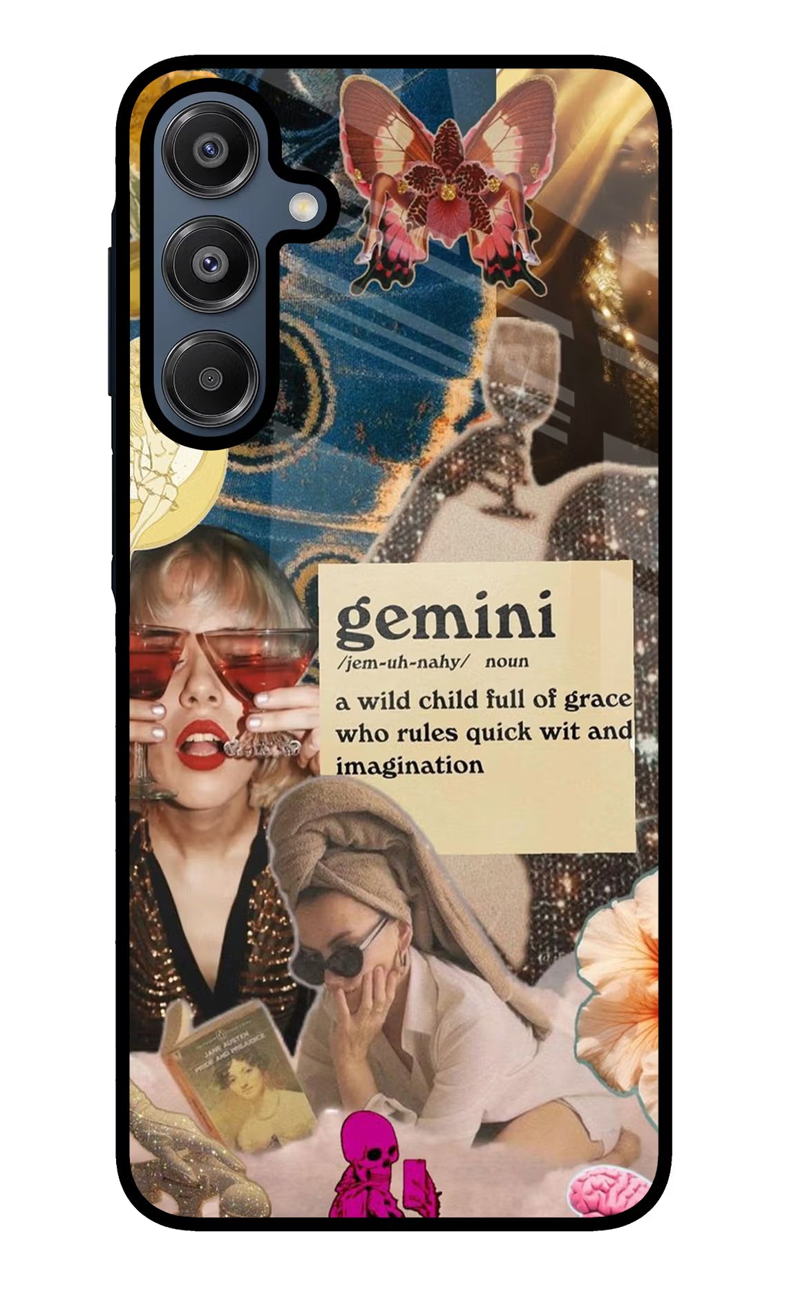 Gemini Zodiac Samsung A16 5G Glass Case - Gemini Zodiac Samsung A16 5G Glass Case Gemini Zodiac Samsung A16 5G Glass Case