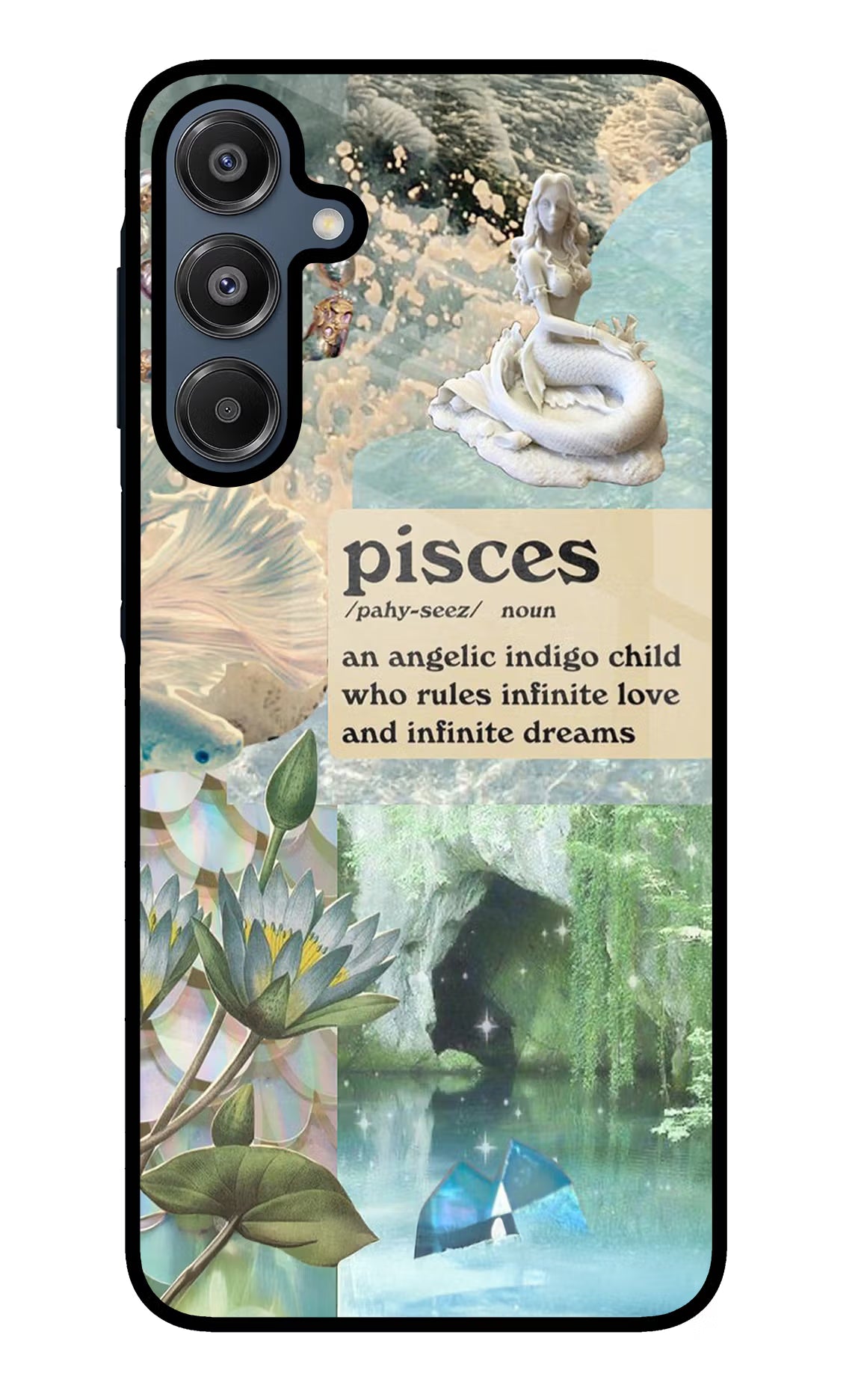 Pisces Zodiac Samsung A16 5G Glass Case - Pisces Zodiac Samsung A16 5G Glass Case Pisces Zodiac Samsung A16 5G Glass Case