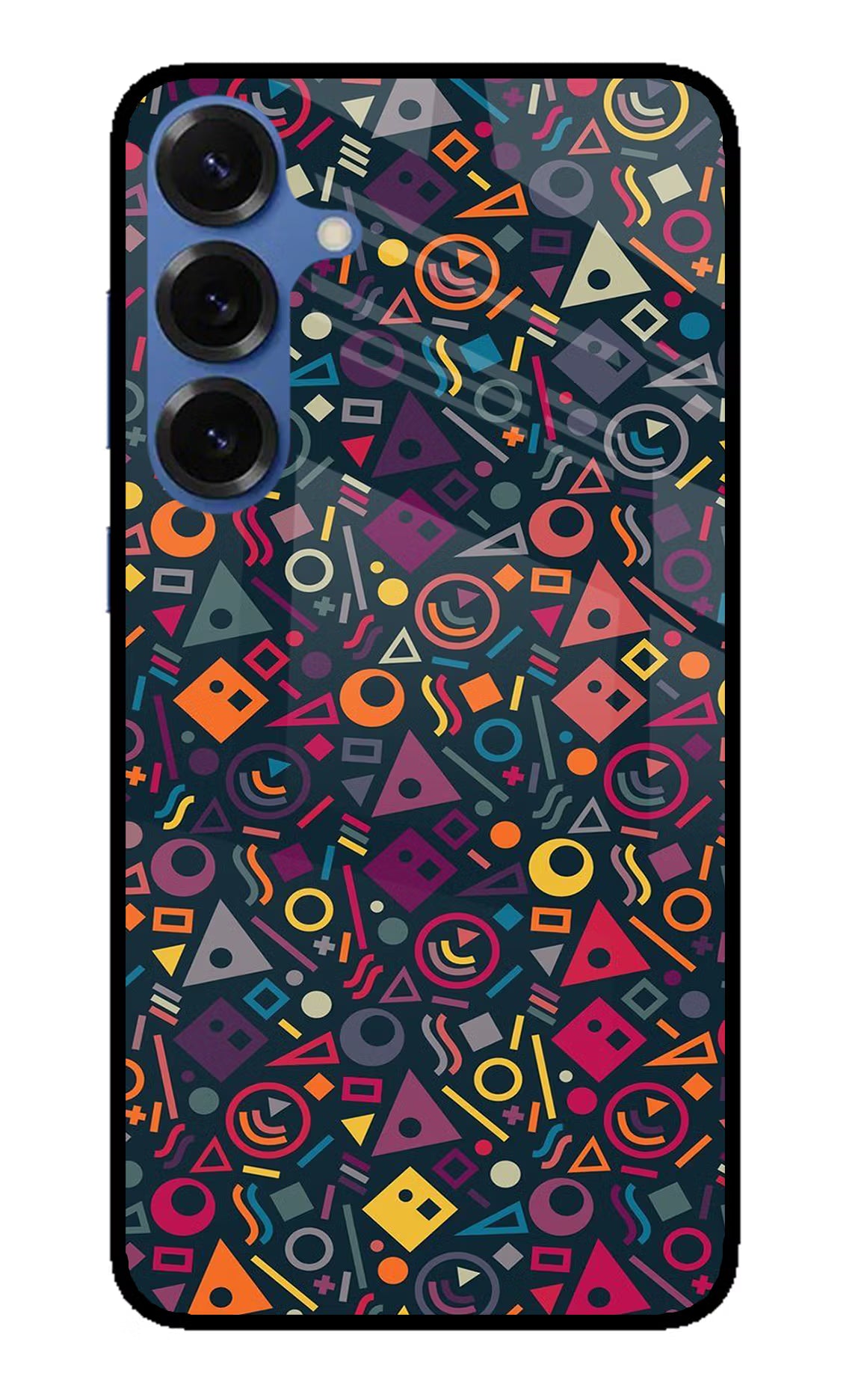 Geometric Abstract Samsung S25 Glass Case - Geometric Abstract Samsung S25 Glass Case Geometric Abstract Samsung S25 Glass Case