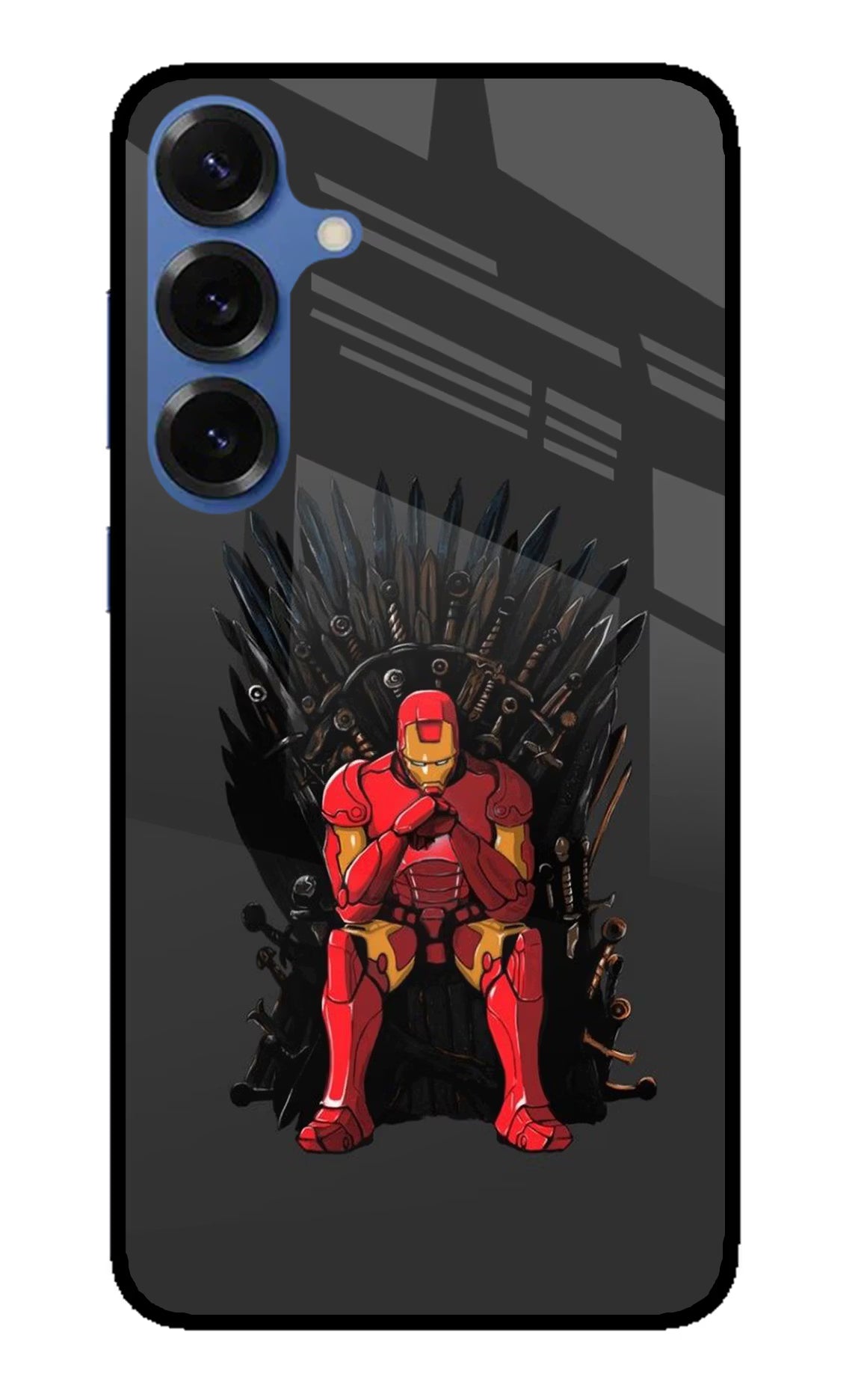 Ironman Throne Samsung S25 Glass Case - Ironman Throne Samsung S25 Glass Case Ironman Throne Samsung S25 Glass Case