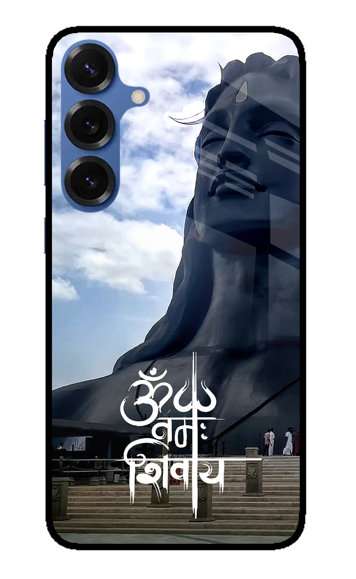 Om Namah Shivay Samsung S25 Back Cover - Om Namah Shivay Samsung S25 Glass Case Back Cover by Casekaro Om Namah Shivay Samsung S25 Glass Case Back Cover by Casekaro