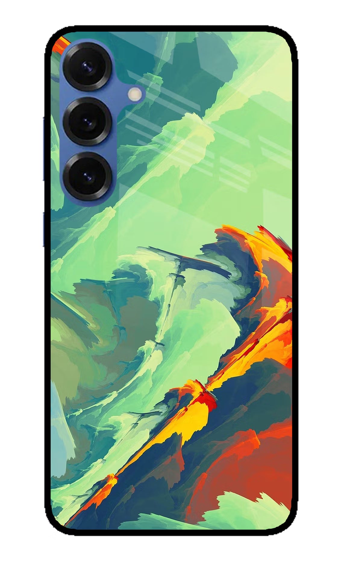 Paint Art Samsung S25 Glass Case - Paint Art Samsung S25 Glass Case Paint Art Samsung S25 Glass Case