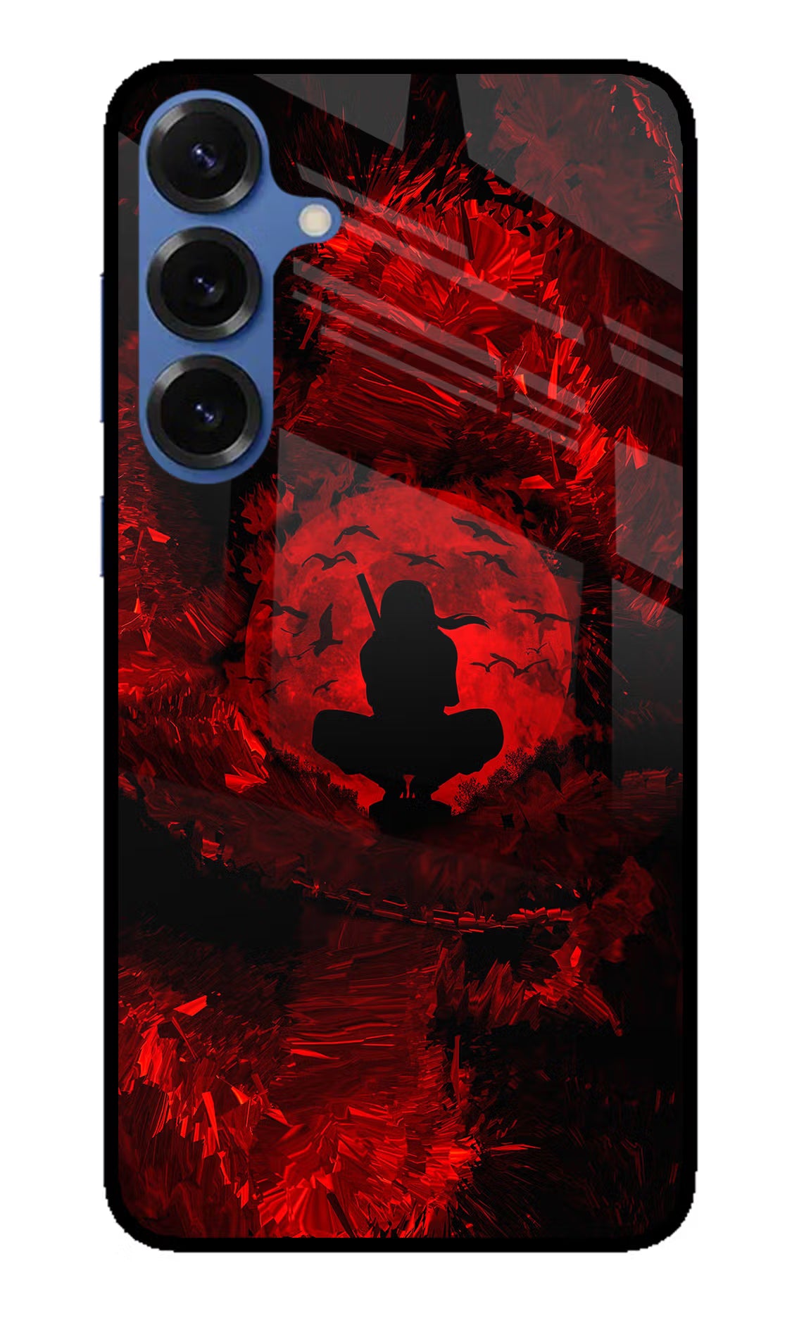 Itachi Uchiha Samsung S25 Glass Case - Itachi Uchiha Samsung S25 Glass Case Itachi Uchiha Samsung S25 Glass Case