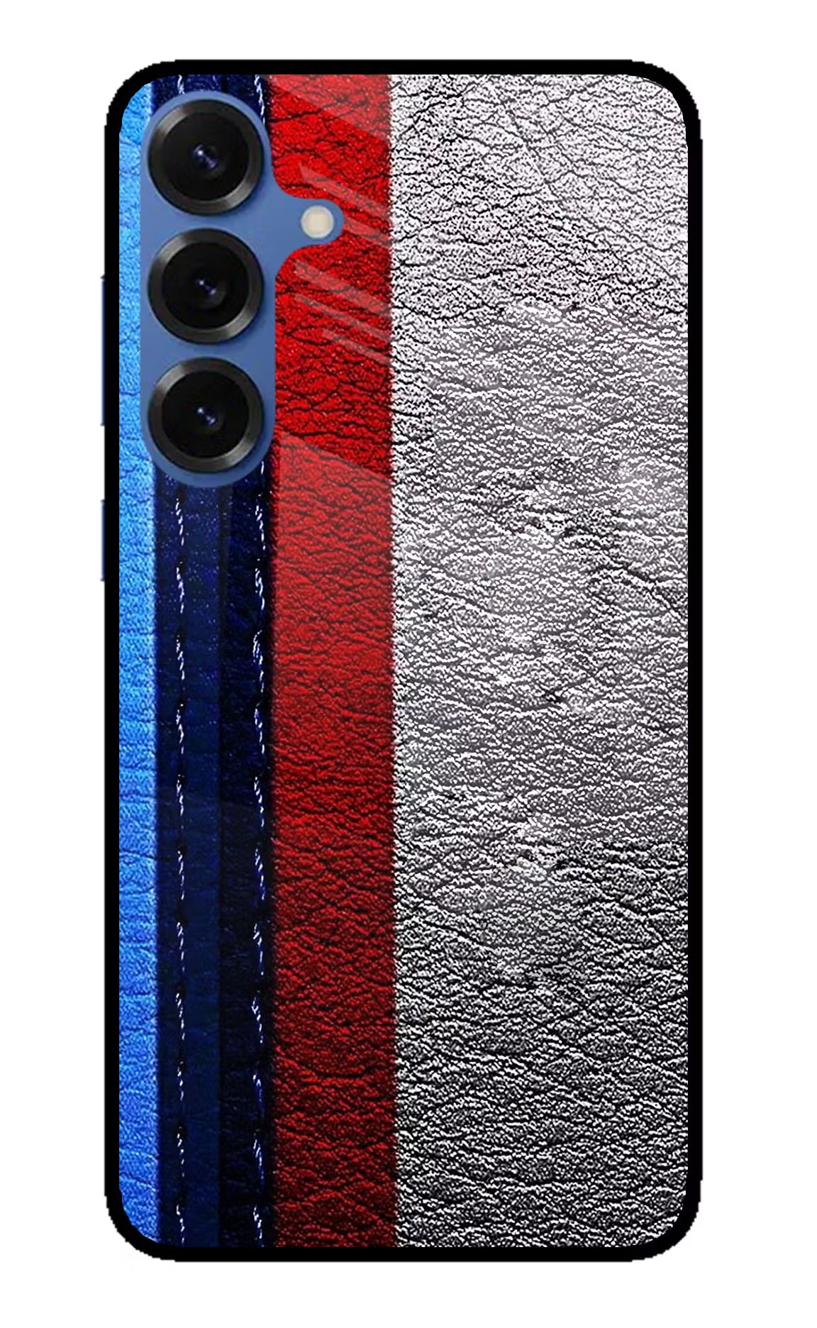 BMW Stripes Samsung S25 Glass Case - BMW Stripes Samsung S25 Glass Case BMW Stripes Samsung S25 Glass Case
