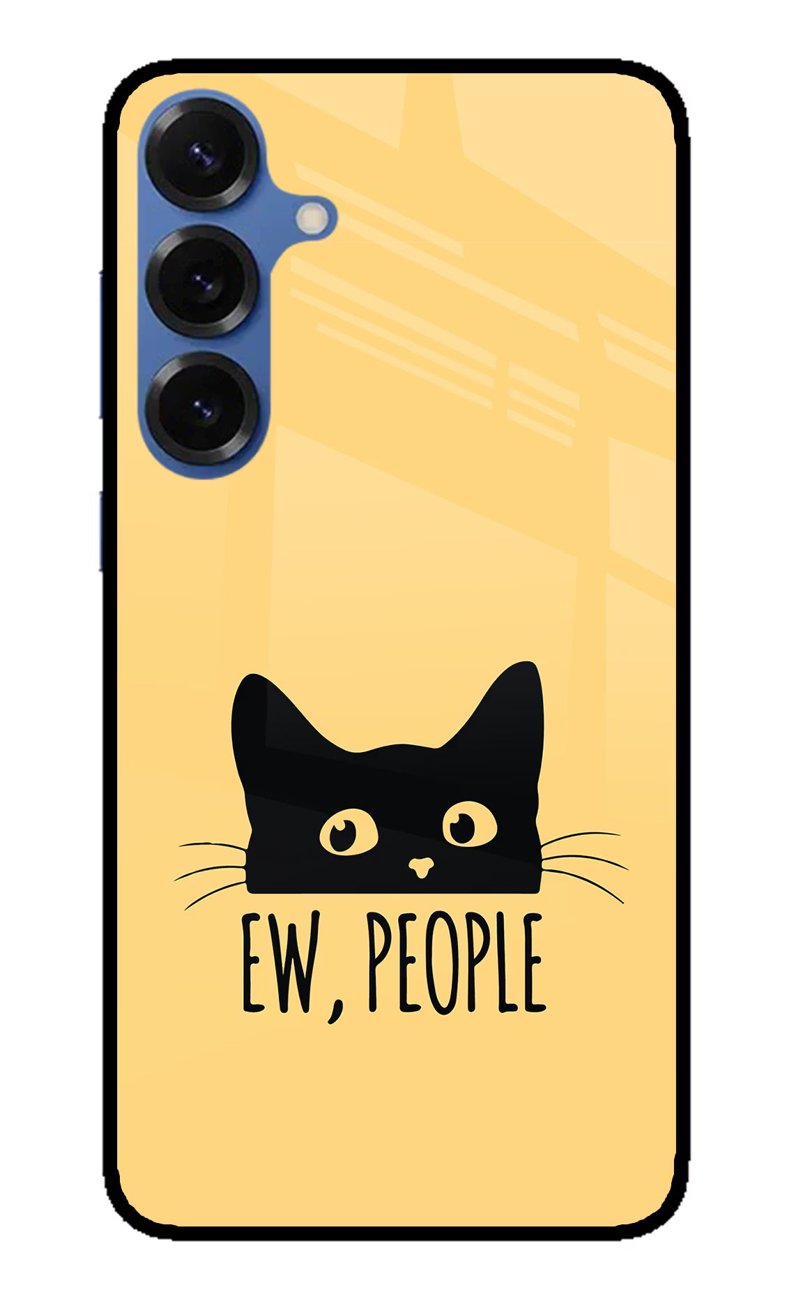 Ew People Catitude Samsung S25 Glass Case - Ew People Catitude Samsung S25 Glass Case Ew People Catitude Samsung S25 Glass Case