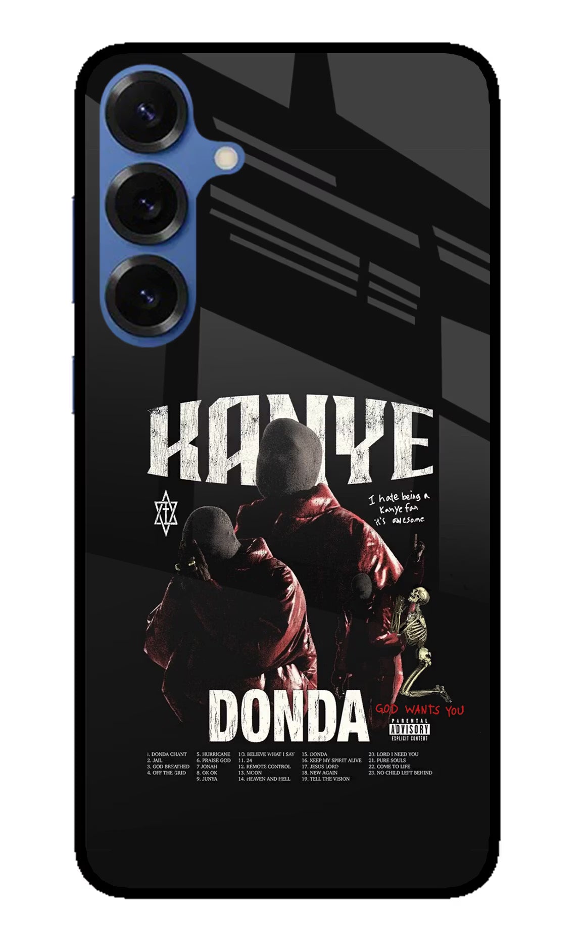 Donda Kanye West Samsung S25 Glass Case - Donda Kanye West Samsung S25 Glass Case Donda Kanye West Samsung S25 Glass Case