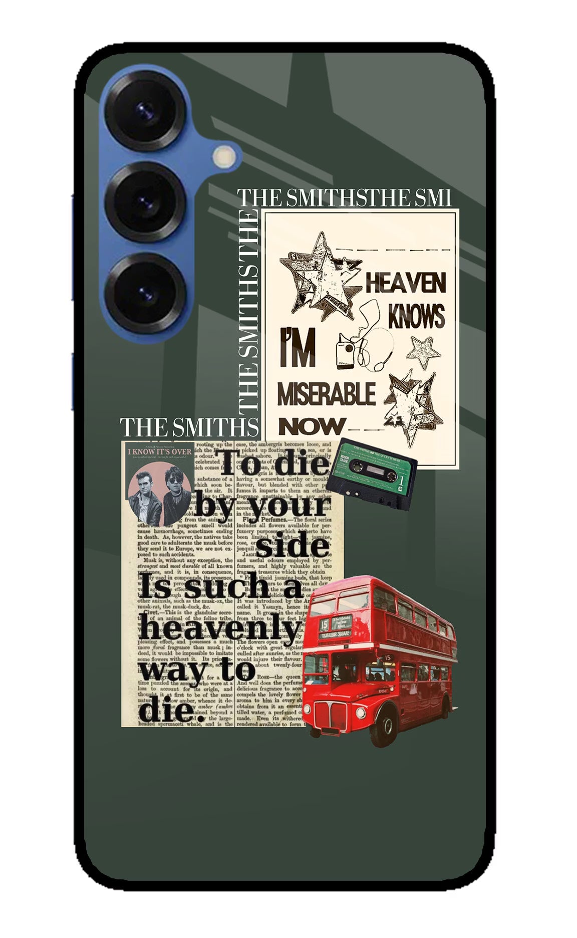 The Smiths Samsung S25 Glass Case - The Smiths Samsung S25 Glass Case The Smiths Samsung S25 Glass Case