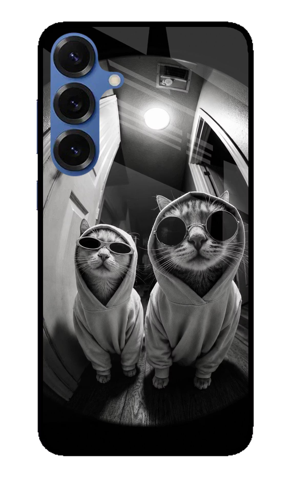 Hood Cats Samsung S25 Glass Case - Hood Cats Samsung S25 Glass Case Hood Cats Samsung S25 Glass Case