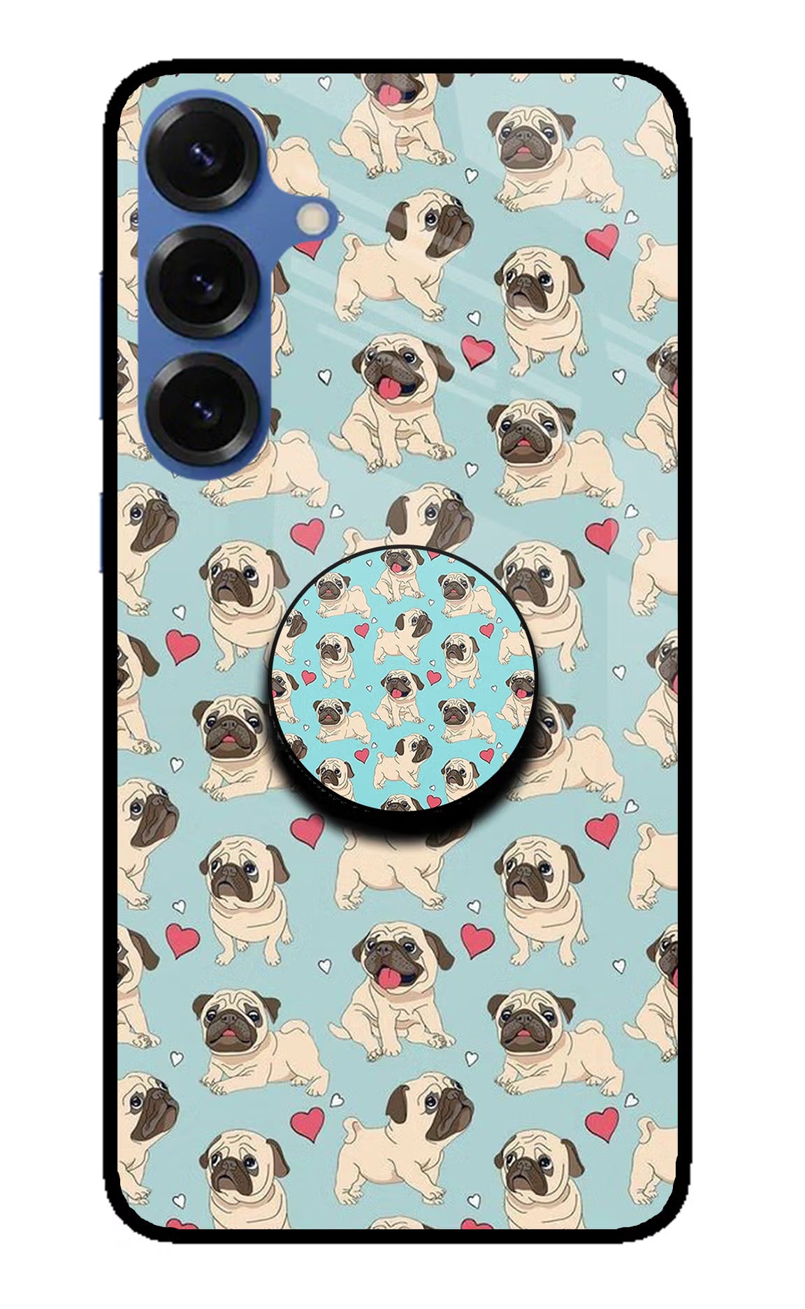 Pug Dog Samsung S25 Pop Case - Pug Dog Samsung S25 Pop Case by Casekaro Pug Dog Samsung S25 Pop Case by Casekaro