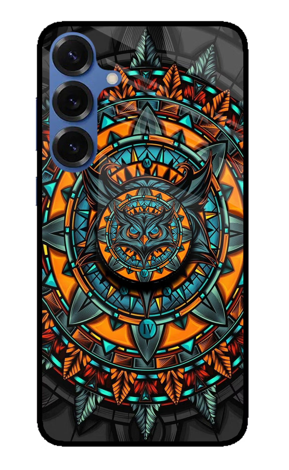 Angry Owl Samsung S25 Pop Case - Angry Owl Samsung S25 Pop Case by Casekaro Angry Owl Samsung S25 Pop Case by Casekaro