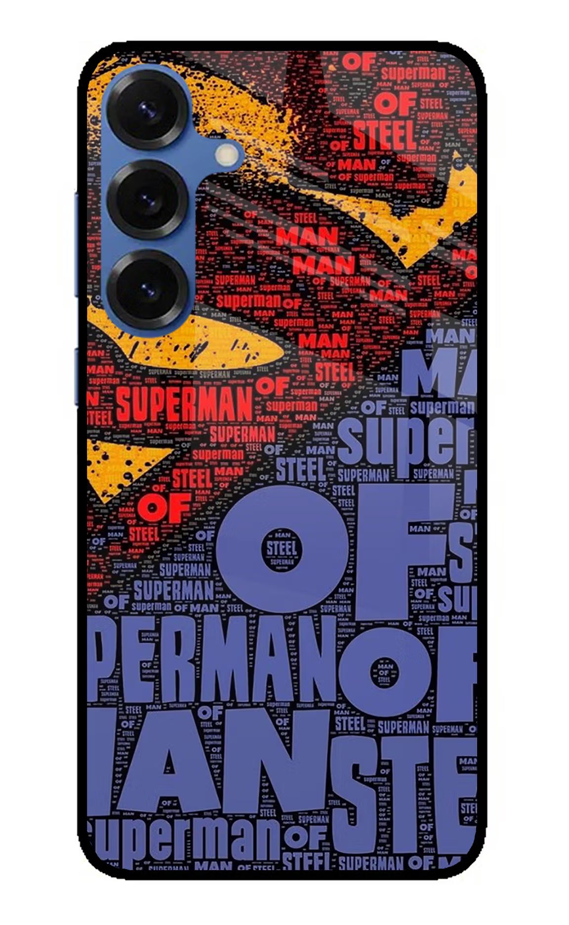 Superman Samsung S25 Plus Back Cover - Superman Samsung S25 Plus Glass Case Back Cover by Casekaro Superman Samsung S25 Plus Glass Case Back Cover by Casekaro