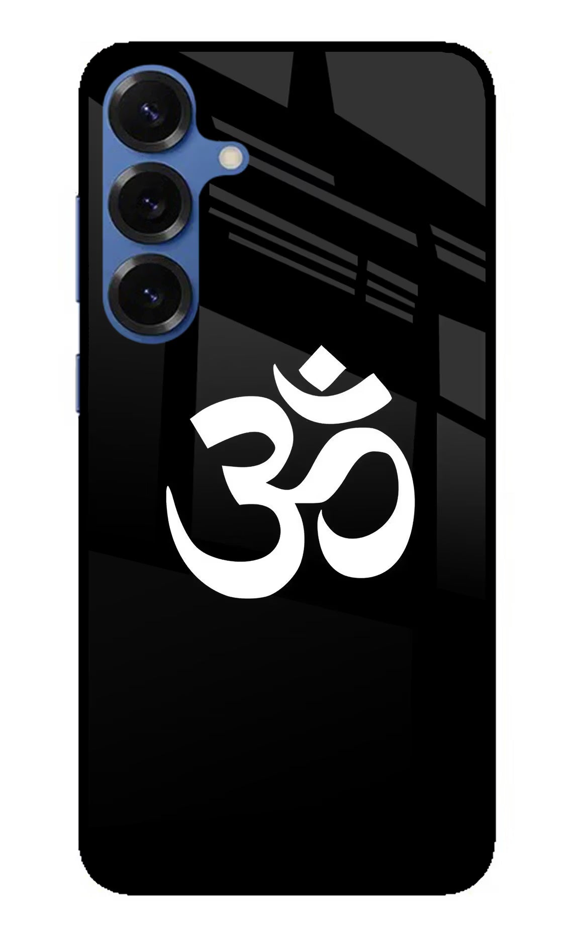 Om Samsung S25 Plus Back Cover - Om Samsung S25 Plus Glass Case Back Cover by Casekaro Om Samsung S25 Plus Glass Case Back Cover by Casekaro