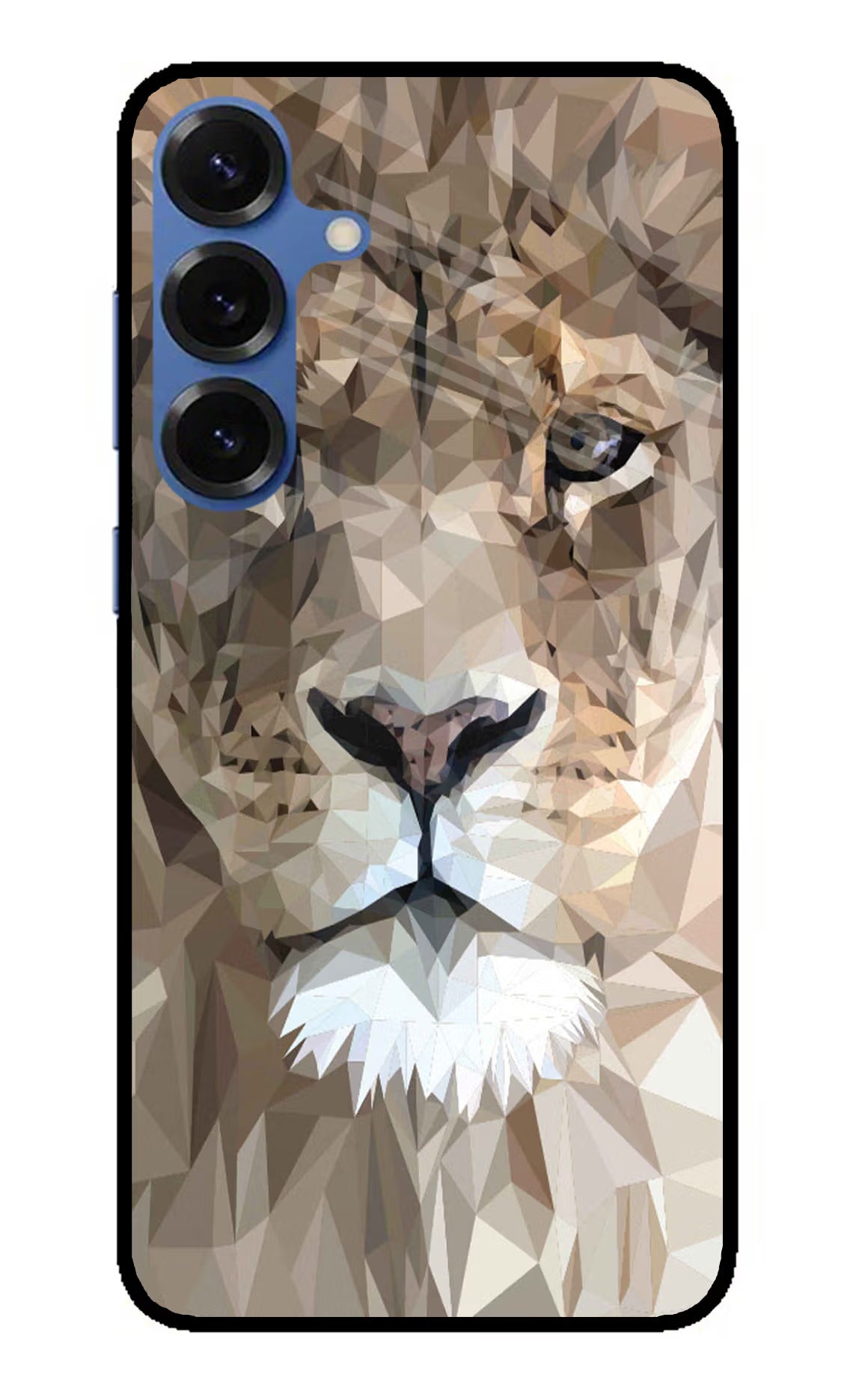 Lion Art Samsung S25 Plus Back Cover - Lion Art Samsung S25 Plus Glass Case Back Cover by Casekaro Lion Art Samsung S25 Plus Glass Case Back Cover by Casekaro