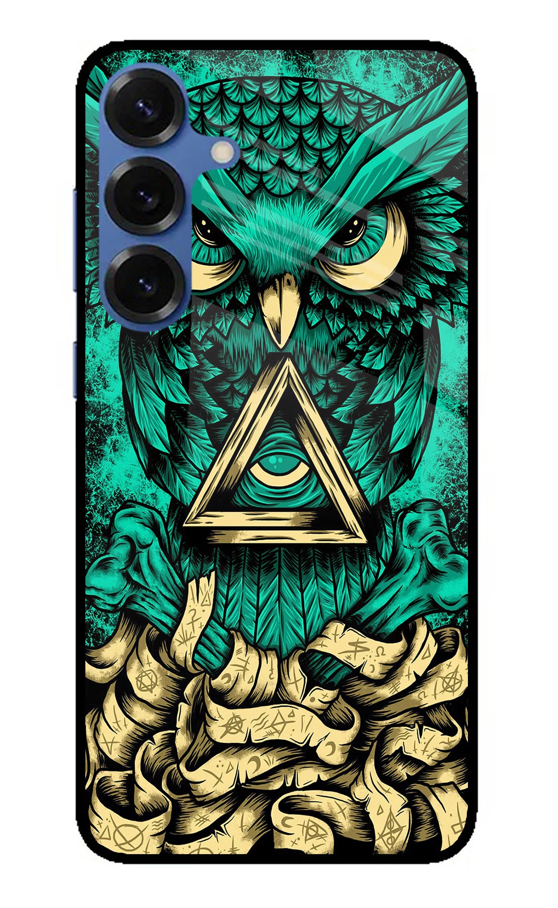 Green Owl Samsung S25 Plus Glass Case - Green Owl Samsung S25 Plus Glass Case Green Owl Samsung S25 Plus Glass Case