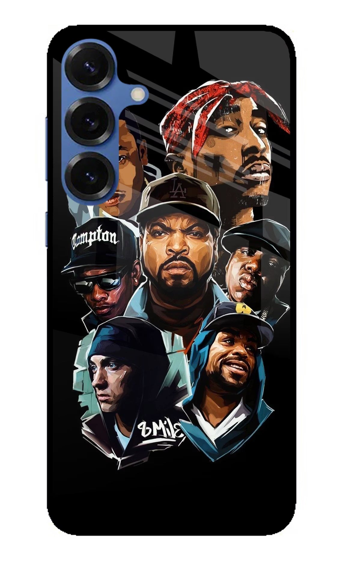 Rappers Samsung S25 Plus Glass Case - Rappers Samsung S25 Plus Glass Case Rappers Samsung S25 Plus Glass Case