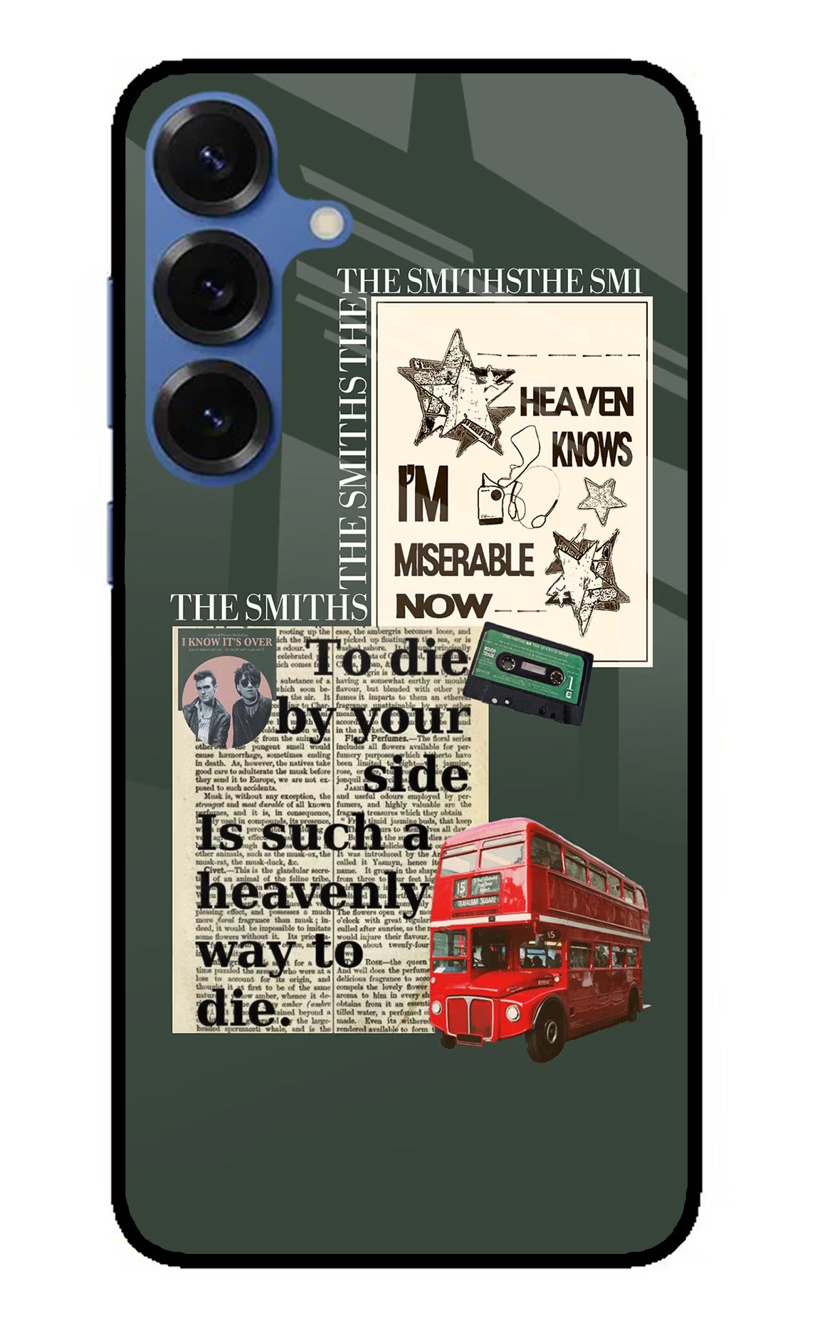 The Smiths Samsung S25 Plus Glass Case - The Smiths Samsung S25 Plus Glass Case The Smiths Samsung S25 Plus Glass Case
