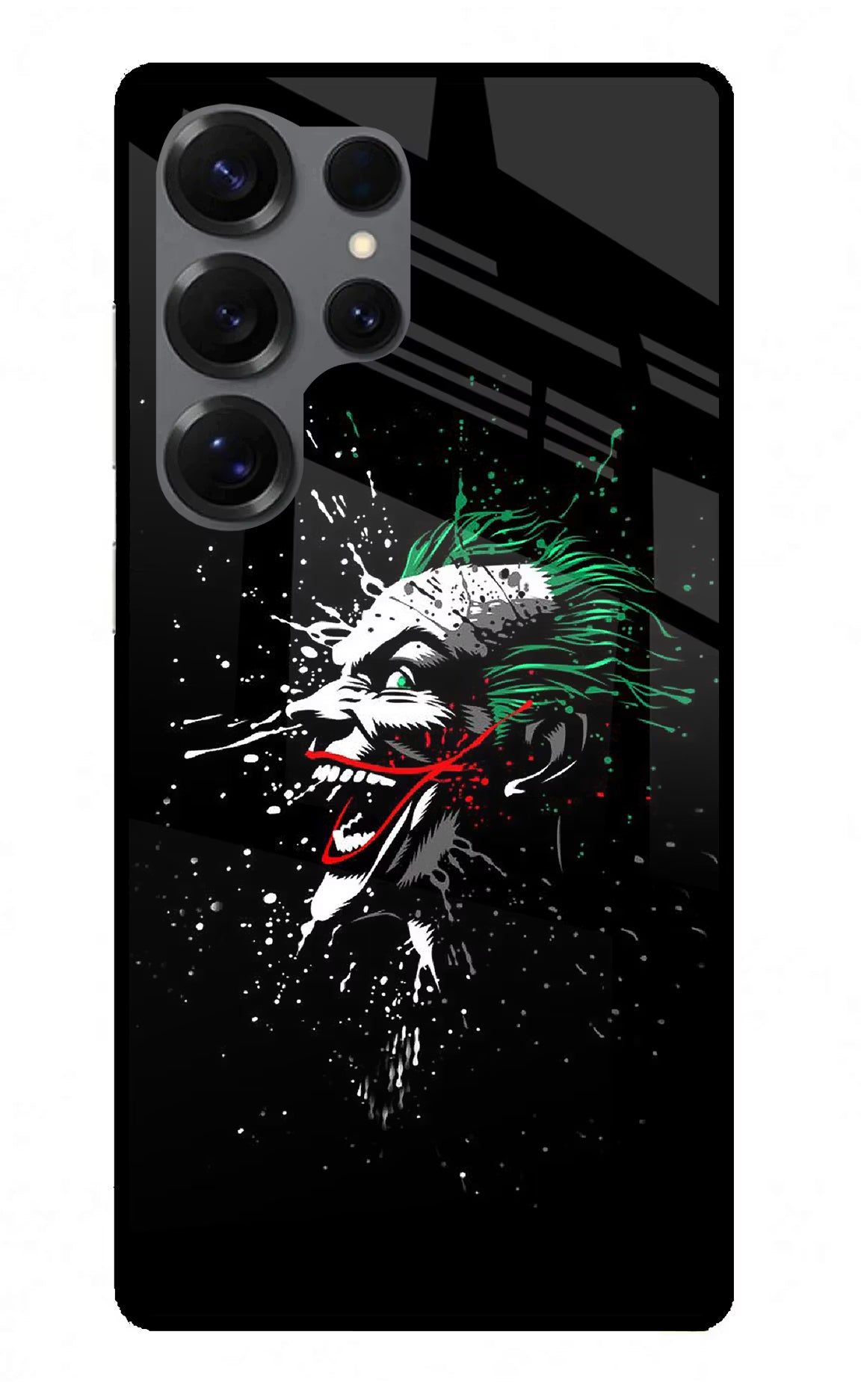 Joker Samsung S25 Ultra Back Cover - Joker Samsung S25 Ultra Glass Case Back Cover by Casekaro Joker Samsung S25 Ultra Glass Case Back Cover by Casekaro