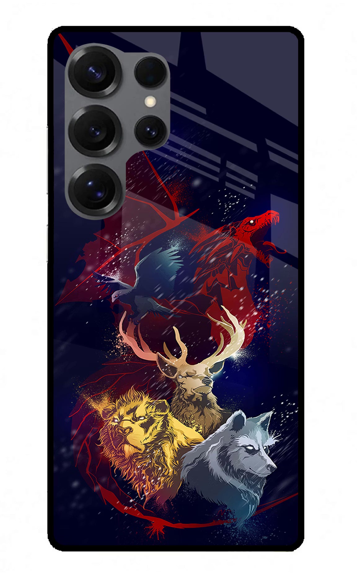 Game Of Thrones Samsung S25 Ultra Back Cover - Game Of Thrones Samsung S25 Ultra Glass Case Back Cover by Casekaro Game Of Thrones Samsung S25 Ultra Glass Case Back Cover by Casekaro