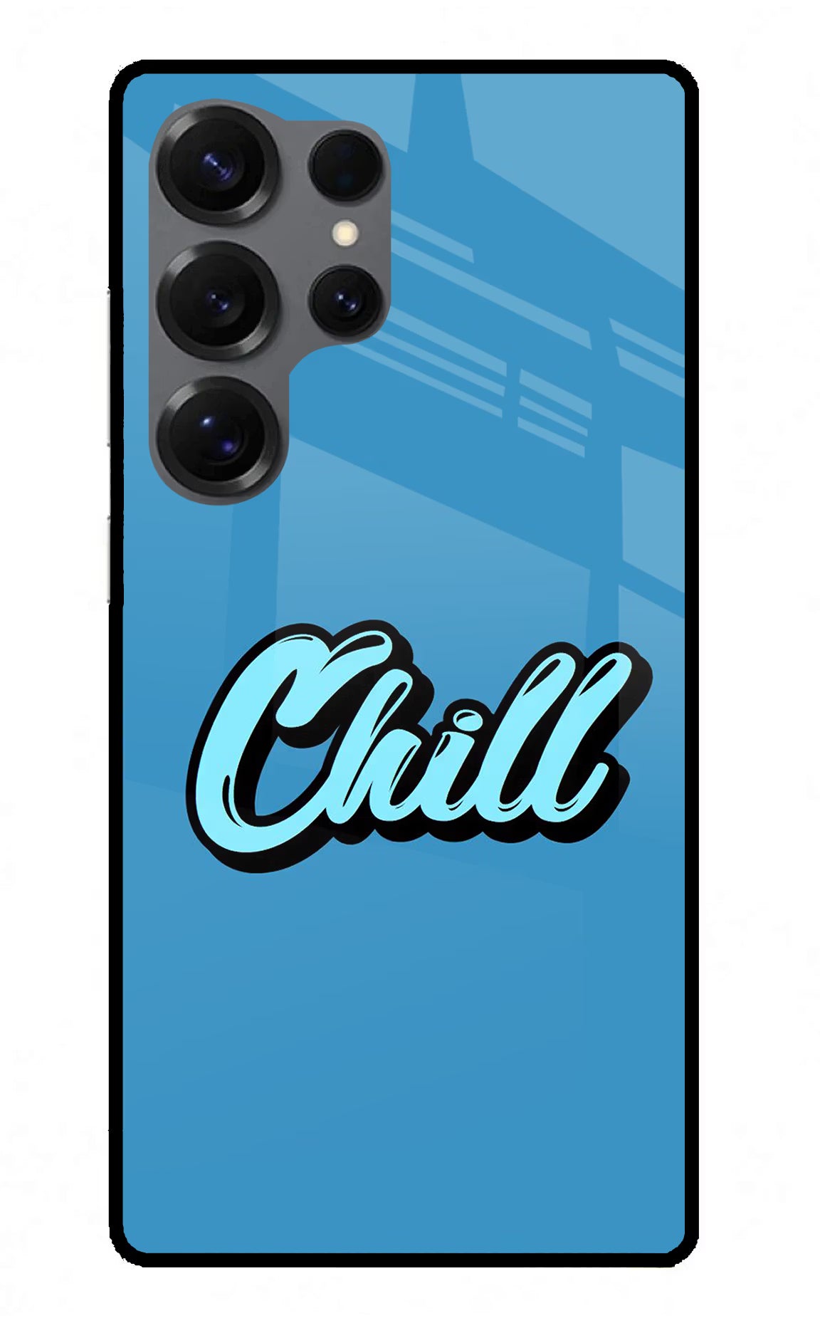 Chill Samsung S25 Ultra Back Cover - Chill Samsung S25 Ultra Glass Case Back Cover by Casekaro Chill Samsung S25 Ultra Glass Case Back Cover by Casekaro