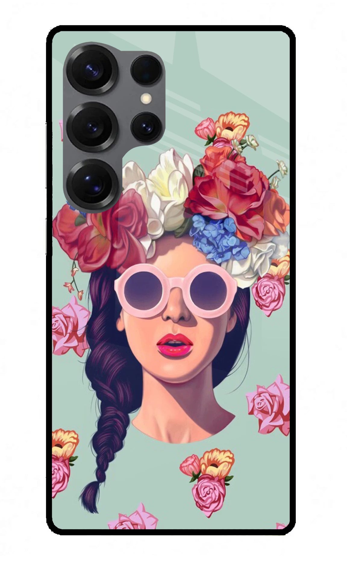 Pretty Girl Samsung S25 Ultra Glass Case - Pretty Girl Samsung S25 Ultra Glass Case Pretty Girl Samsung S25 Ultra Glass Case