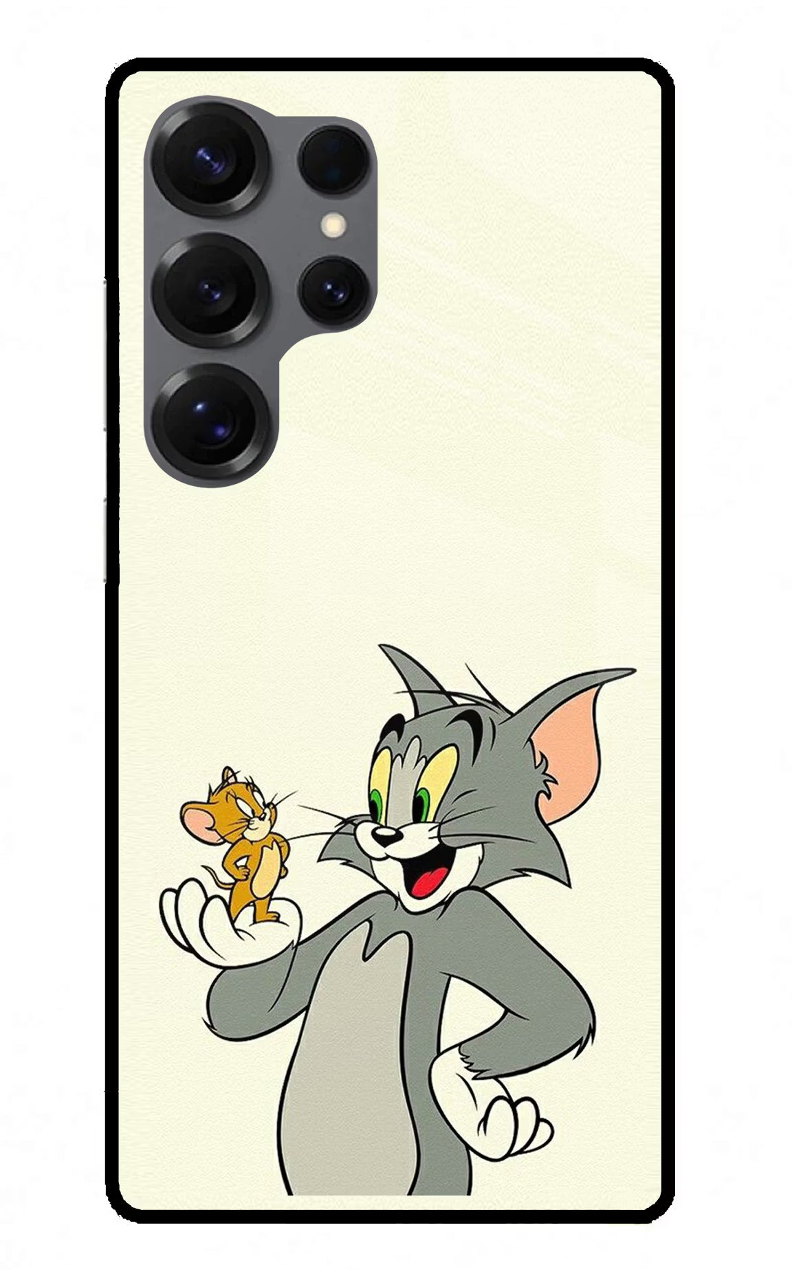 Tom & Jerry Samsung S25 Ultra Glass Case - Tom & Jerry Samsung S25 Ultra Glass Case Tom & Jerry Samsung S25 Ultra Glass Case