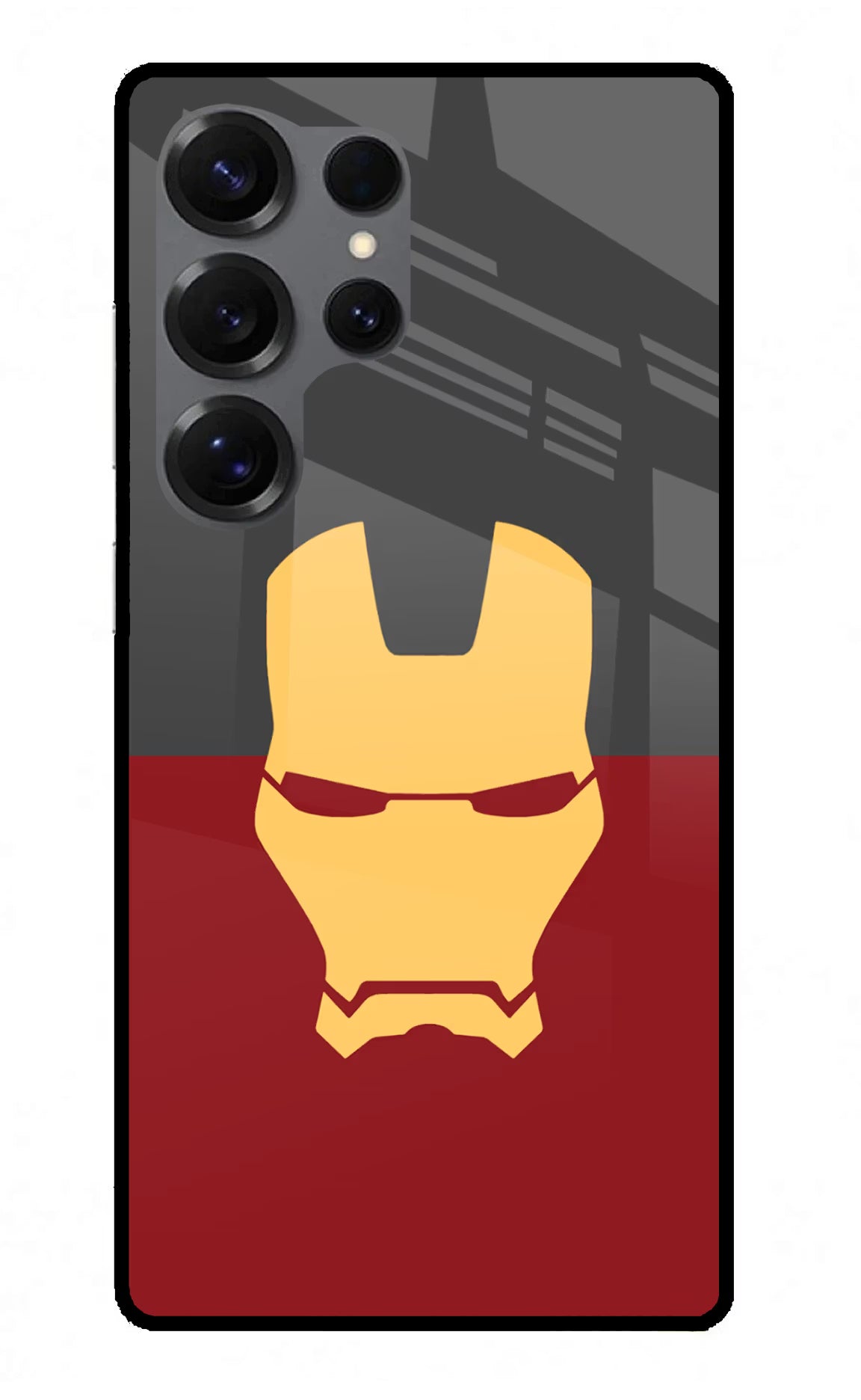 Ironman Samsung S25 Ultra Back Cover - Ironman Samsung S25 Ultra Glass Case Back Cover by Casekaro Ironman Samsung S25 Ultra Glass Case Back Cover by Casekaro