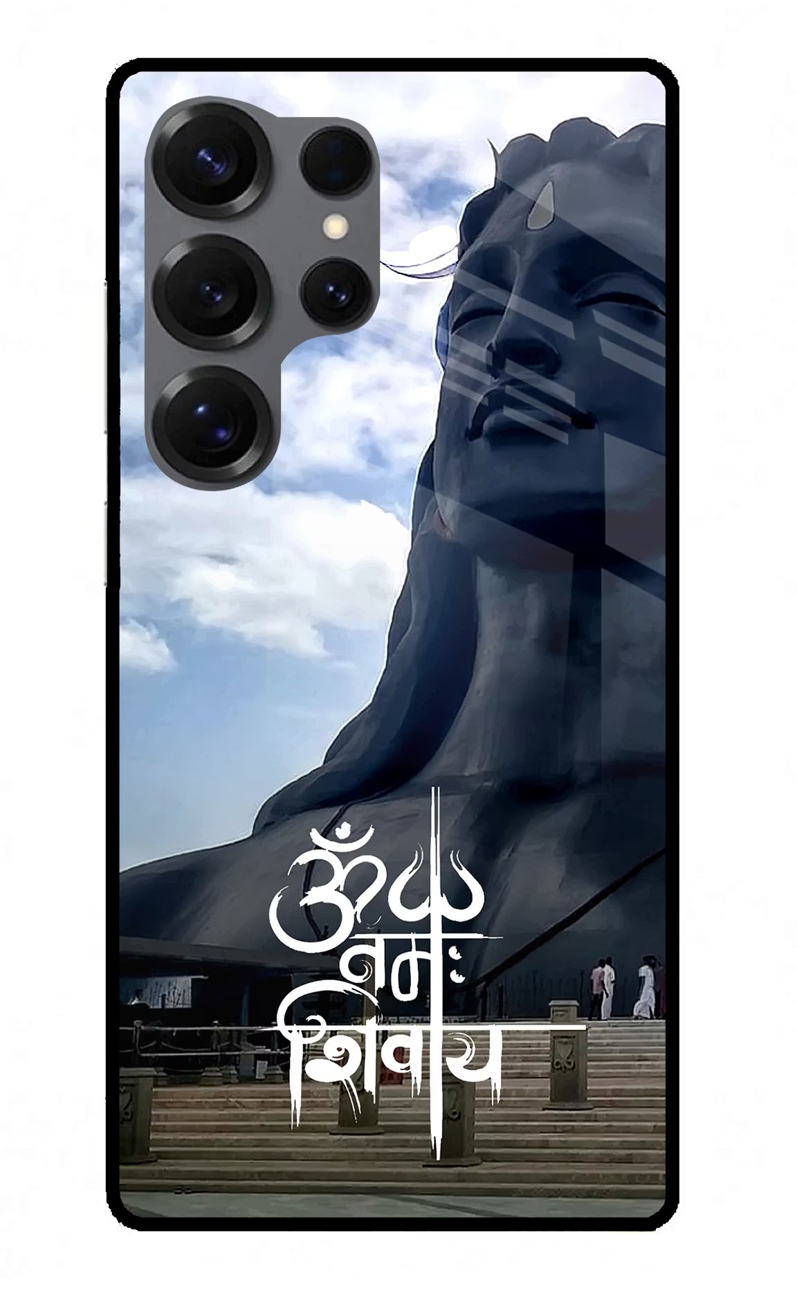Om Namah Shivay Samsung S25 Ultra Back Cover - Om Namah Shivay Samsung S25 Ultra Glass Case Back Cover by Casekaro Om Namah Shivay Samsung S25 Ultra Glass Case Back Cover by Casekaro