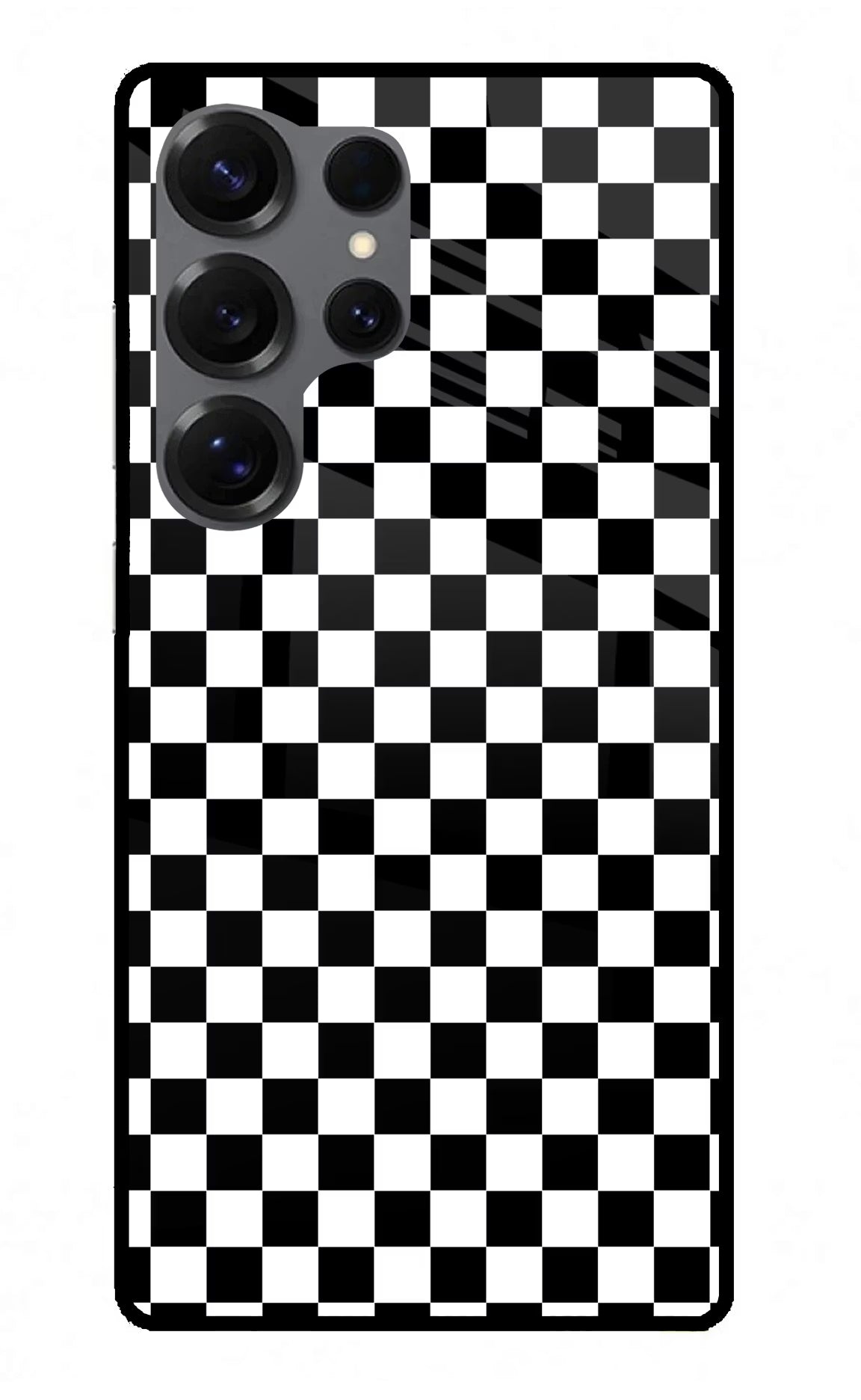 Chess Board Samsung S25 Ultra Back Cover - Chess Board Samsung S25 Ultra Glass Case Back Cover by Casekaro Chess Board Samsung S25 Ultra Glass Case Back Cover by Casekaro