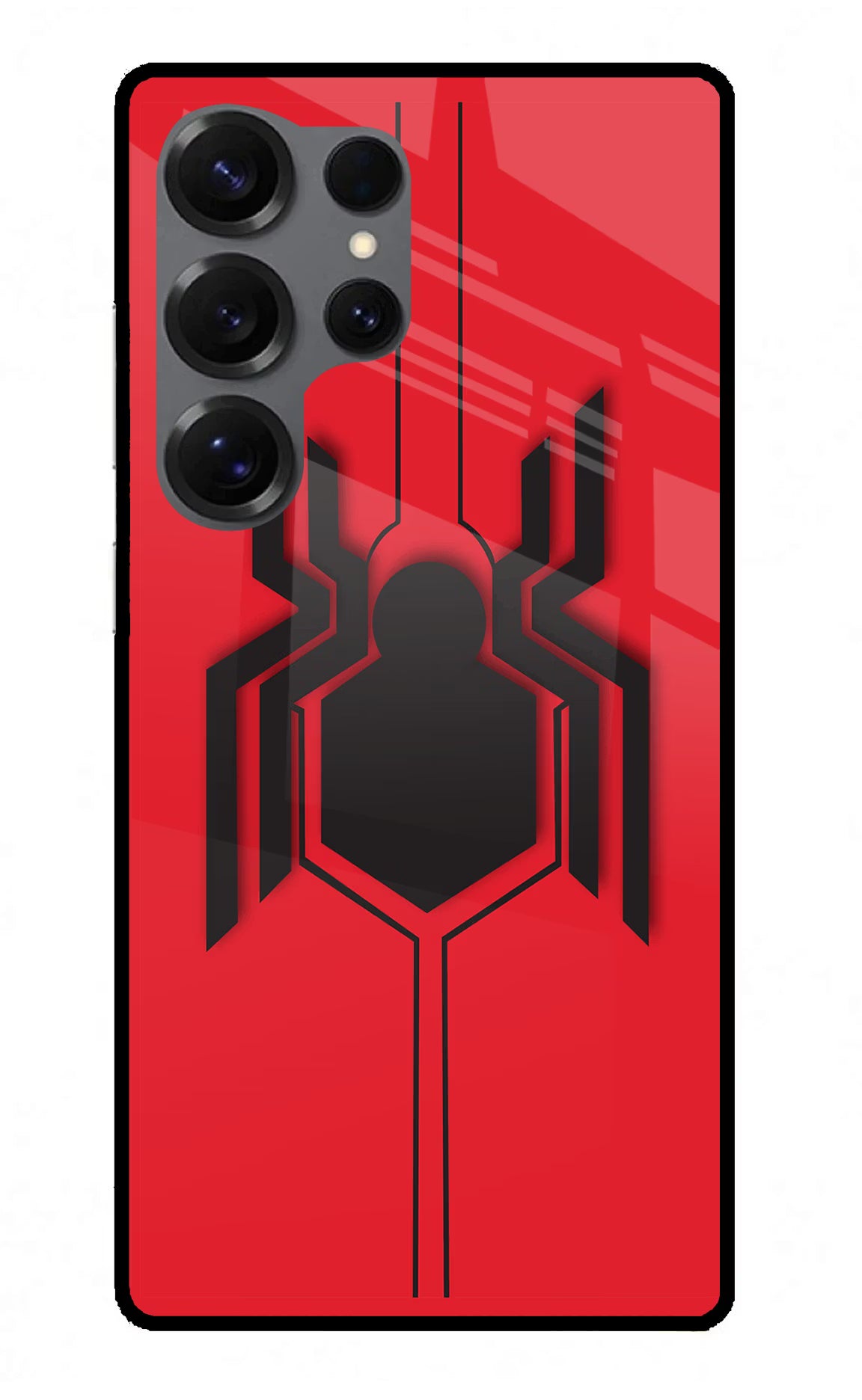 Spider Samsung S25 Ultra Back Cover - Spider Samsung S25 Ultra Glass Case Back Cover by Casekaro Spider Samsung S25 Ultra Glass Case Back Cover by Casekaro