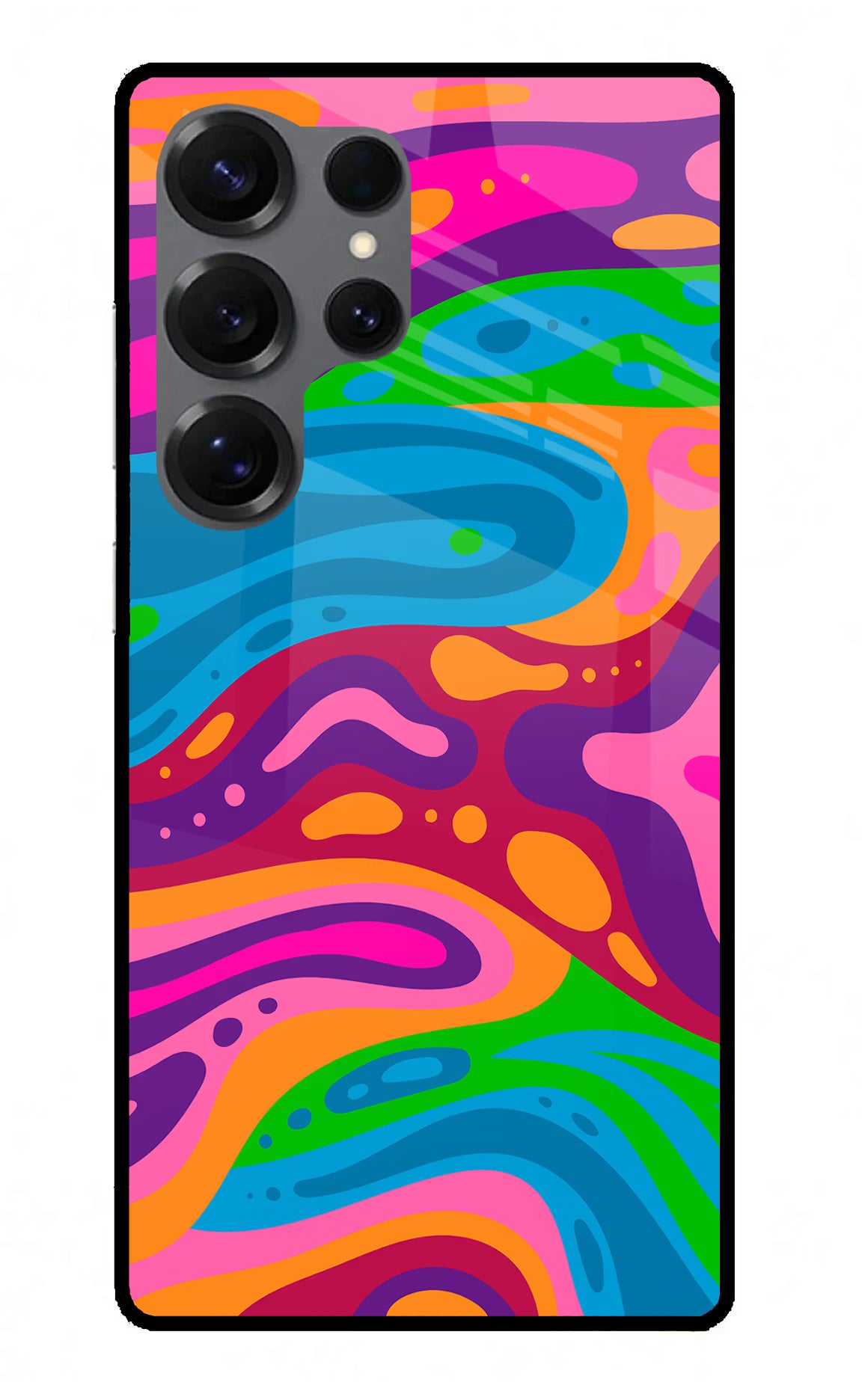 Trippy Pattern Samsung S25 Ultra Glass Case - Trippy Pattern Samsung S25 Ultra Glass Case Trippy Pattern Samsung S25 Ultra Glass Case