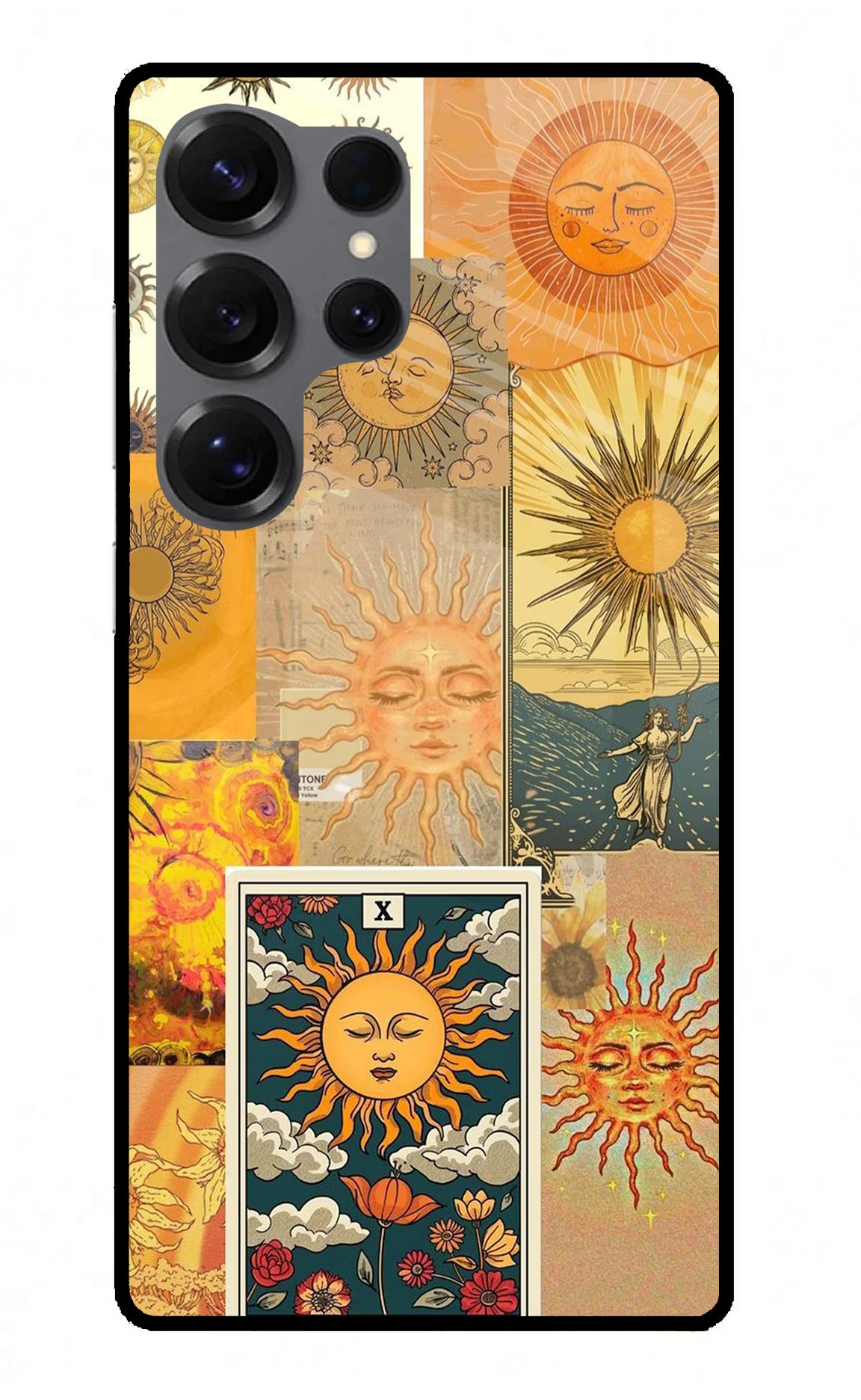 Sun Samsung S25 Ultra Back Cover - Sun Samsung S25 Ultra Glass Case Back Cover by Casekaro Sun Samsung S25 Ultra Glass Case Back Cover by Casekaro