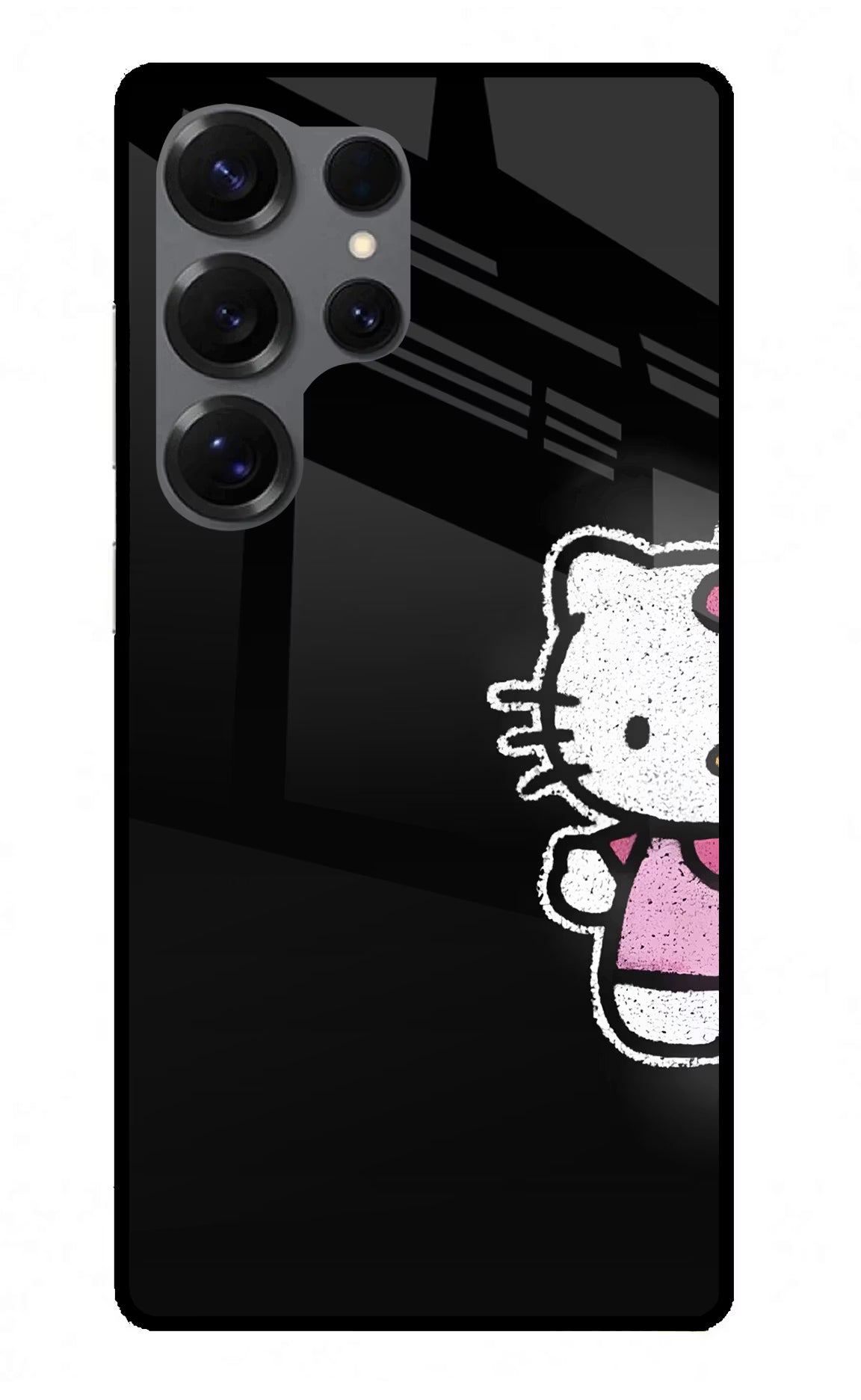 Kitty Charm Samsung S25 Ultra Glass Case - Kitty Charm Samsung S25 Ultra Glass Case Kitty Charm Samsung S25 Ultra Glass Case