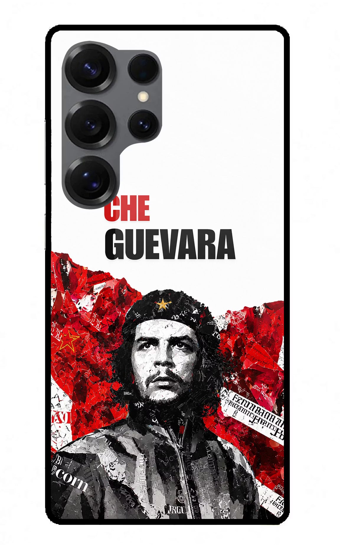 Che Guevara Revolution Samsung S25 Ultra Glass Case - Che Guevara Revolution Samsung S25 Ultra Glass Case Che Guevara Revolution Samsung S25 Ultra Glass Case