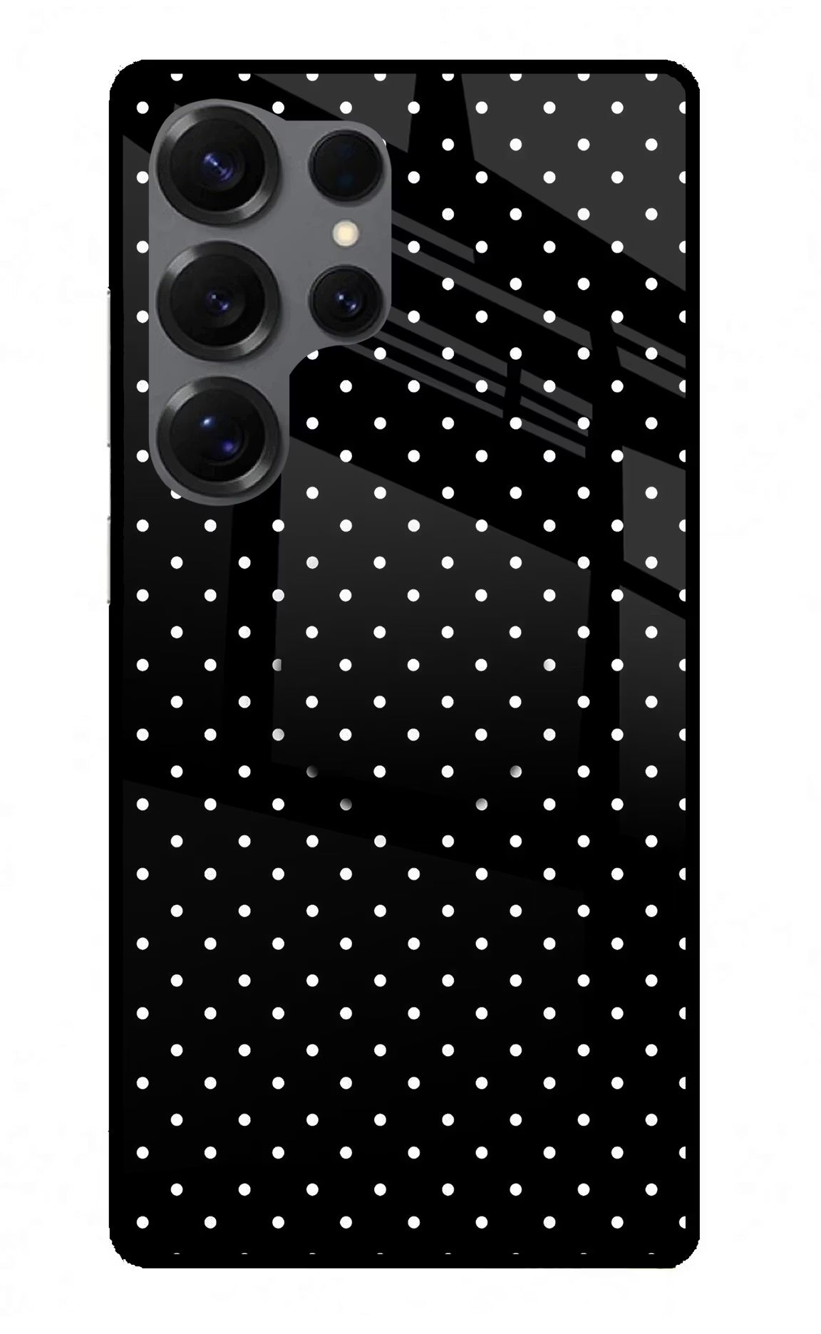 White Dots Samsung S25 Ultra Pop Case - White Dots Samsung S25 Ultra Pop Case by Casekaro White Dots Samsung S25 Ultra Pop Case by Casekaro