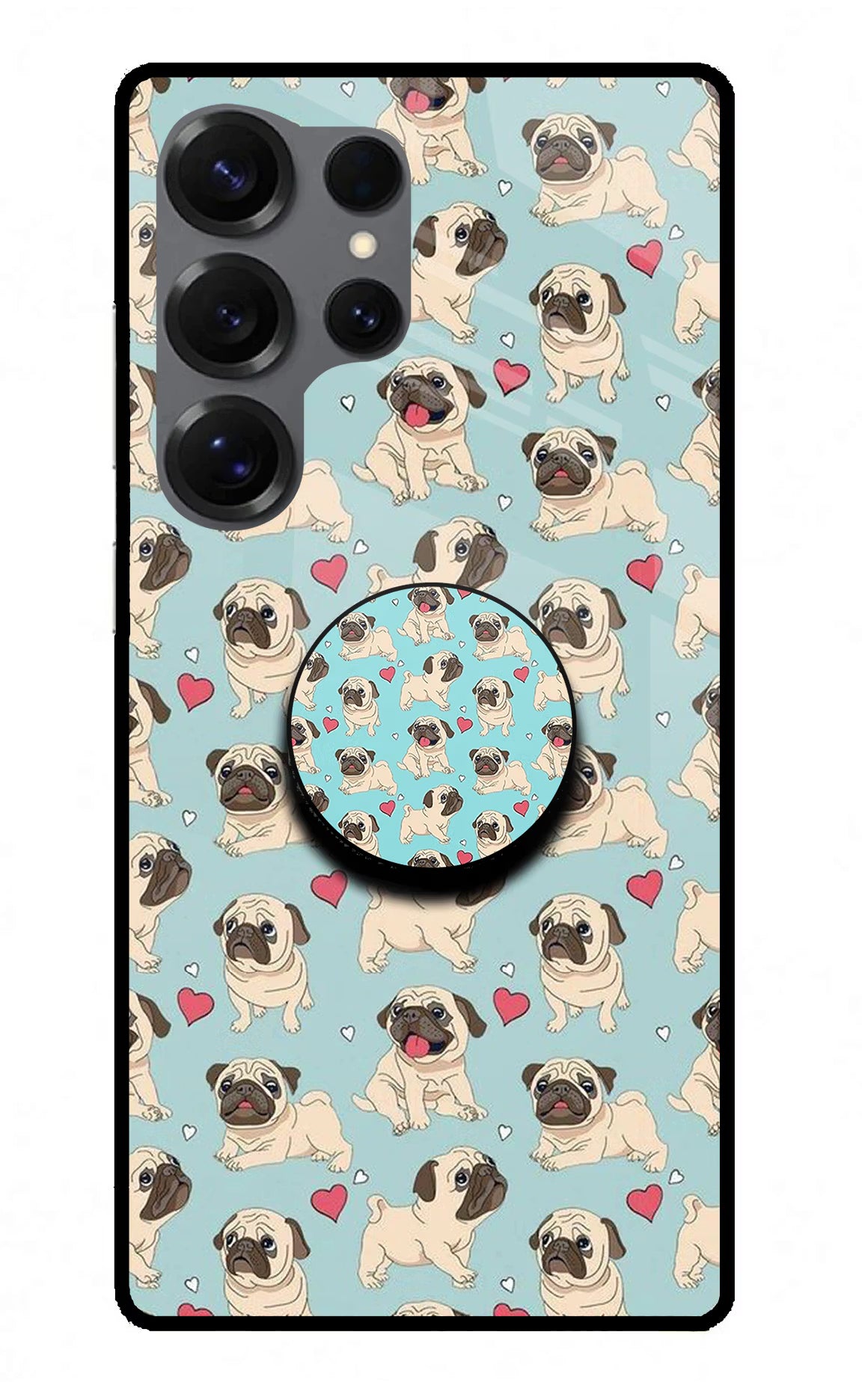 Pug Dog Samsung S25 Ultra Pop Case - Pug Dog Samsung S25 Ultra Pop Case by Casekaro Pug Dog Samsung S25 Ultra Pop Case by Casekaro