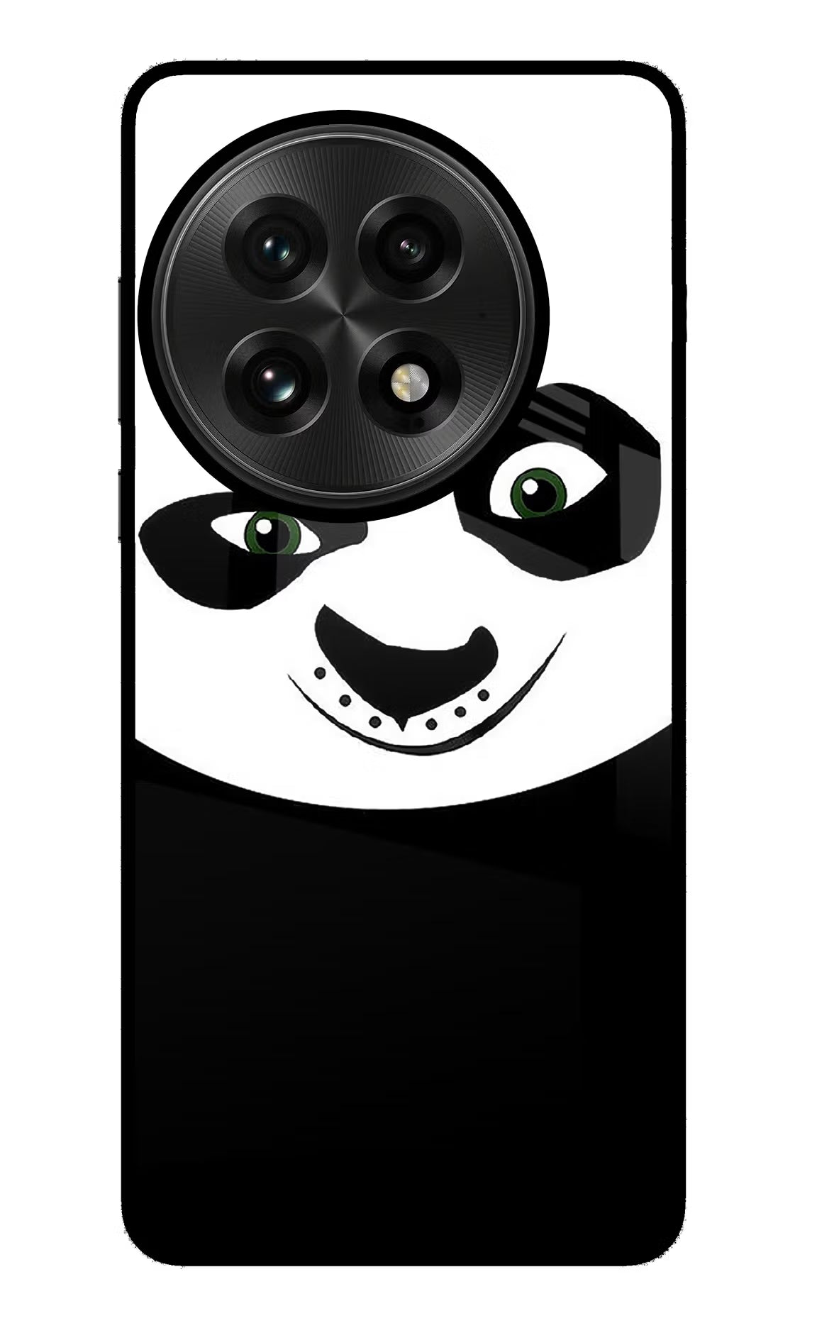 Panda OnePlus 13 Glass Case Back Cover by Casekaro