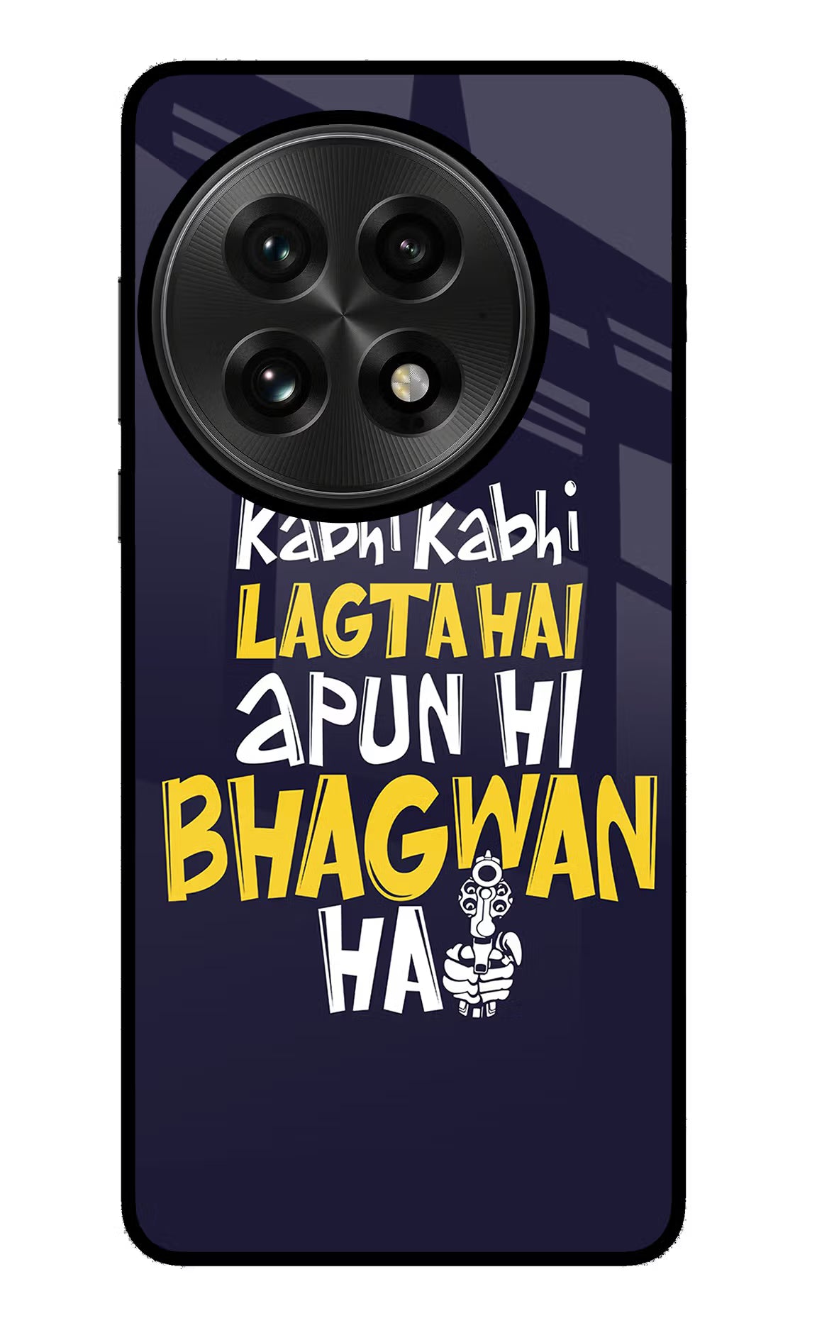 Kabhi Kabhi Lagta Hai Apun Hi Bhagwan Hai OnePlus 13 Glass Case - Kabhi Kabhi Lagta Hai Apun Hi Bhagwan Hai OnePlus 13 Glass Case Kabhi Kabhi Lagta Hai Apun Hi Bhagwan Hai OnePlus 13 Glass Case