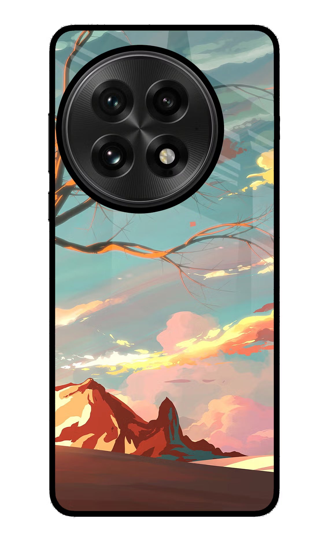 Scenery OnePlus 13 Glass Case Back Cover by Casekaro