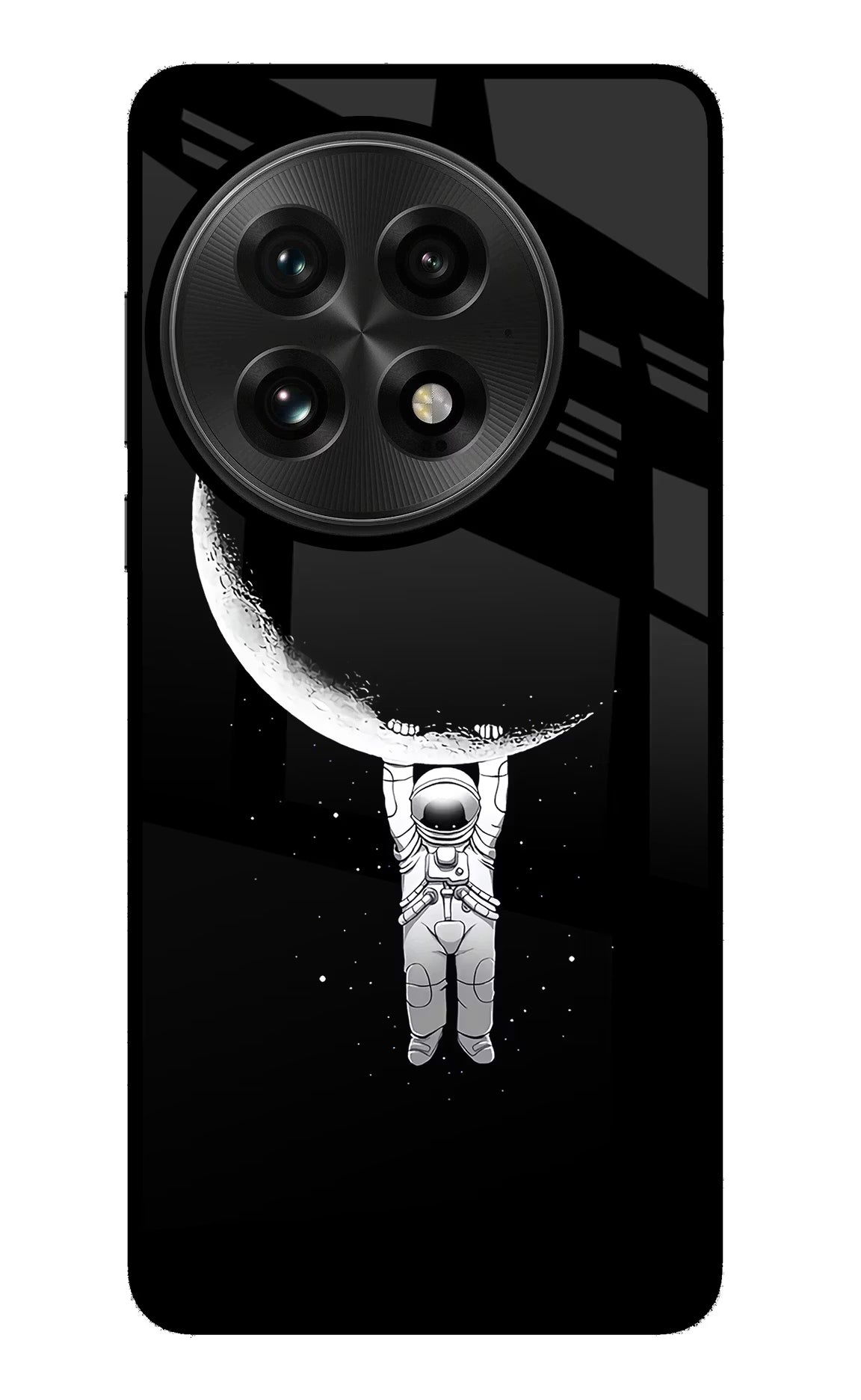 Moon Space OnePlus 13 Back Cover - Moon Space OnePlus 13 Glass Case Back Cover by Casekaro Moon Space OnePlus 13 Glass Case Back Cover by Casekaro